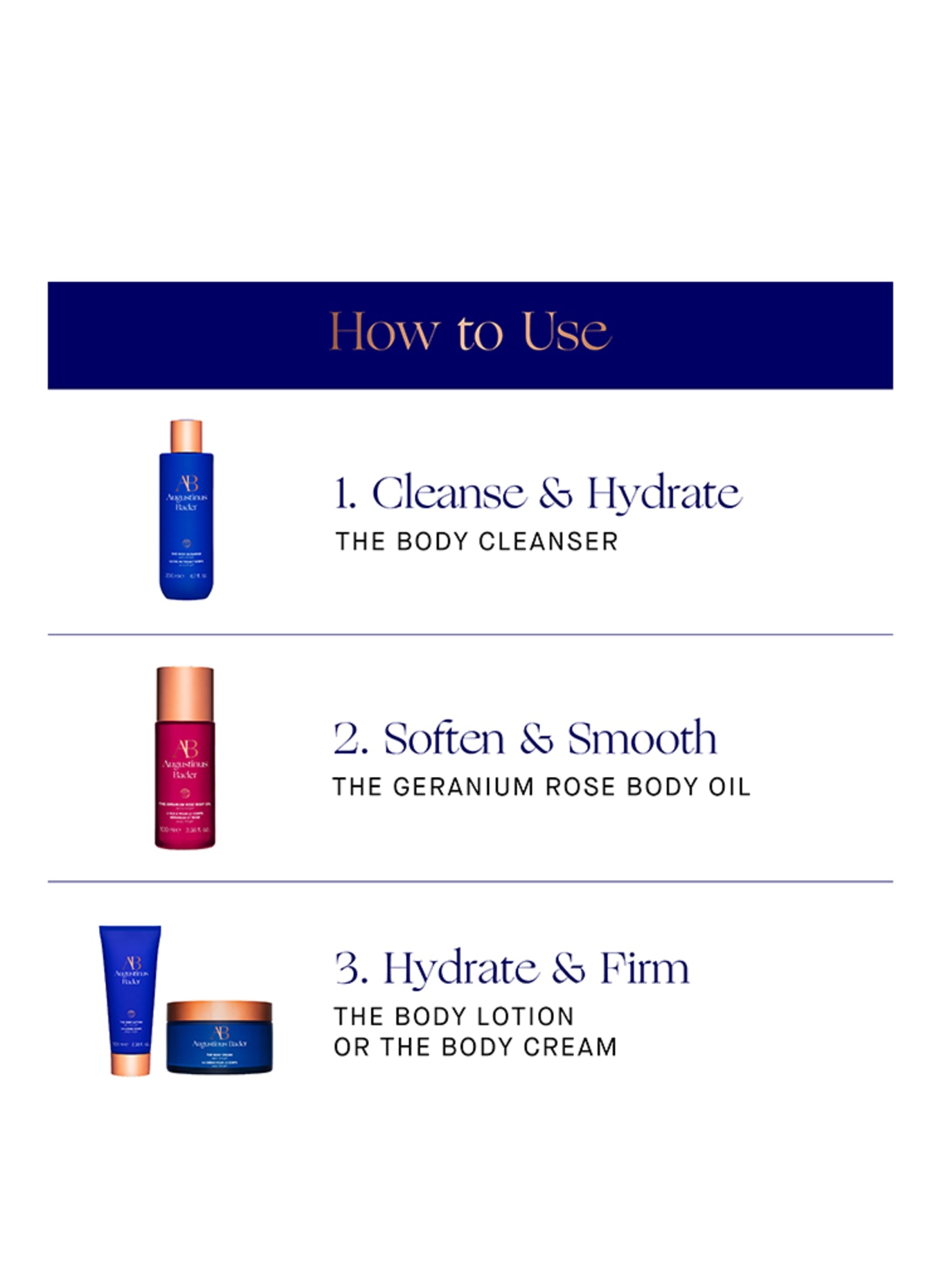 Augustinus Bader THE GERANIUM ROSE BODY OIL