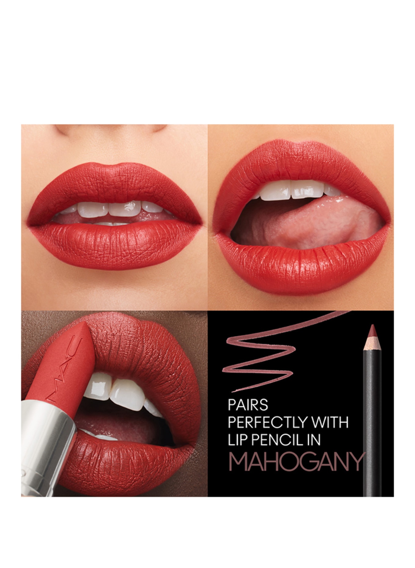 M.A.C MACXIMAL MATTE LIPSTICK: CHILI