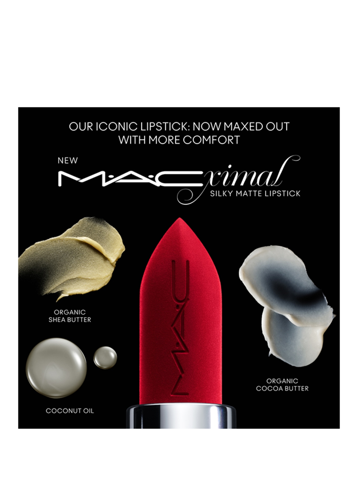 M.A.C MACXIMAL MATTE LIPSTICK: FLAMINGO