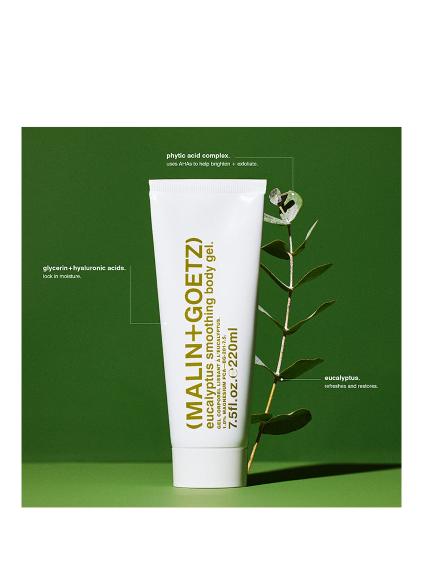 (MALIN+GOETZ) EUCALYPTUS SMOOTHING BODY GEL