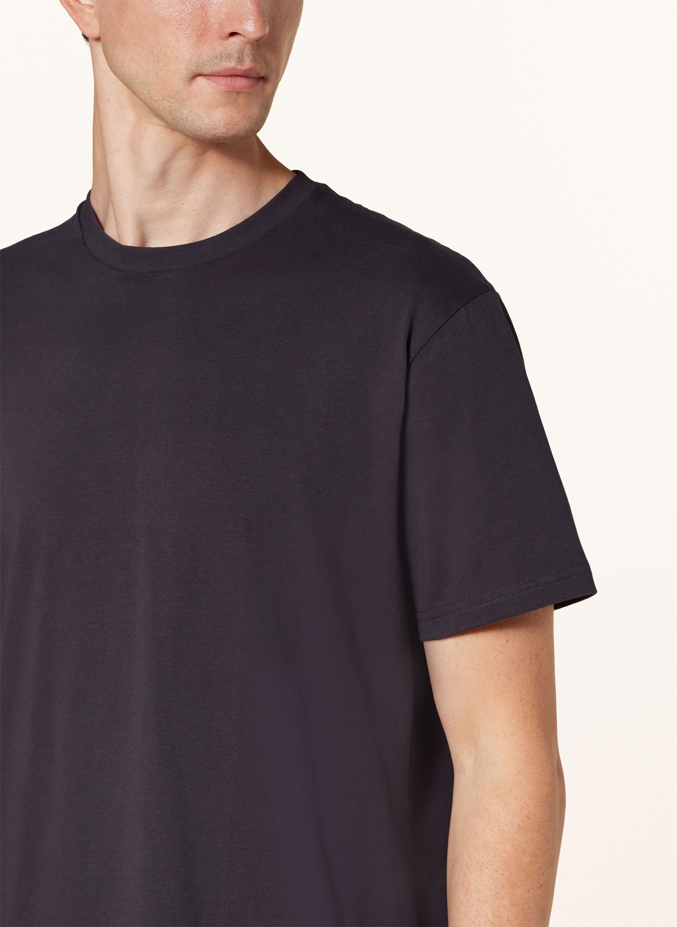 RAGMAN 2er-Pack T-Shirts: DUNKELBLAU