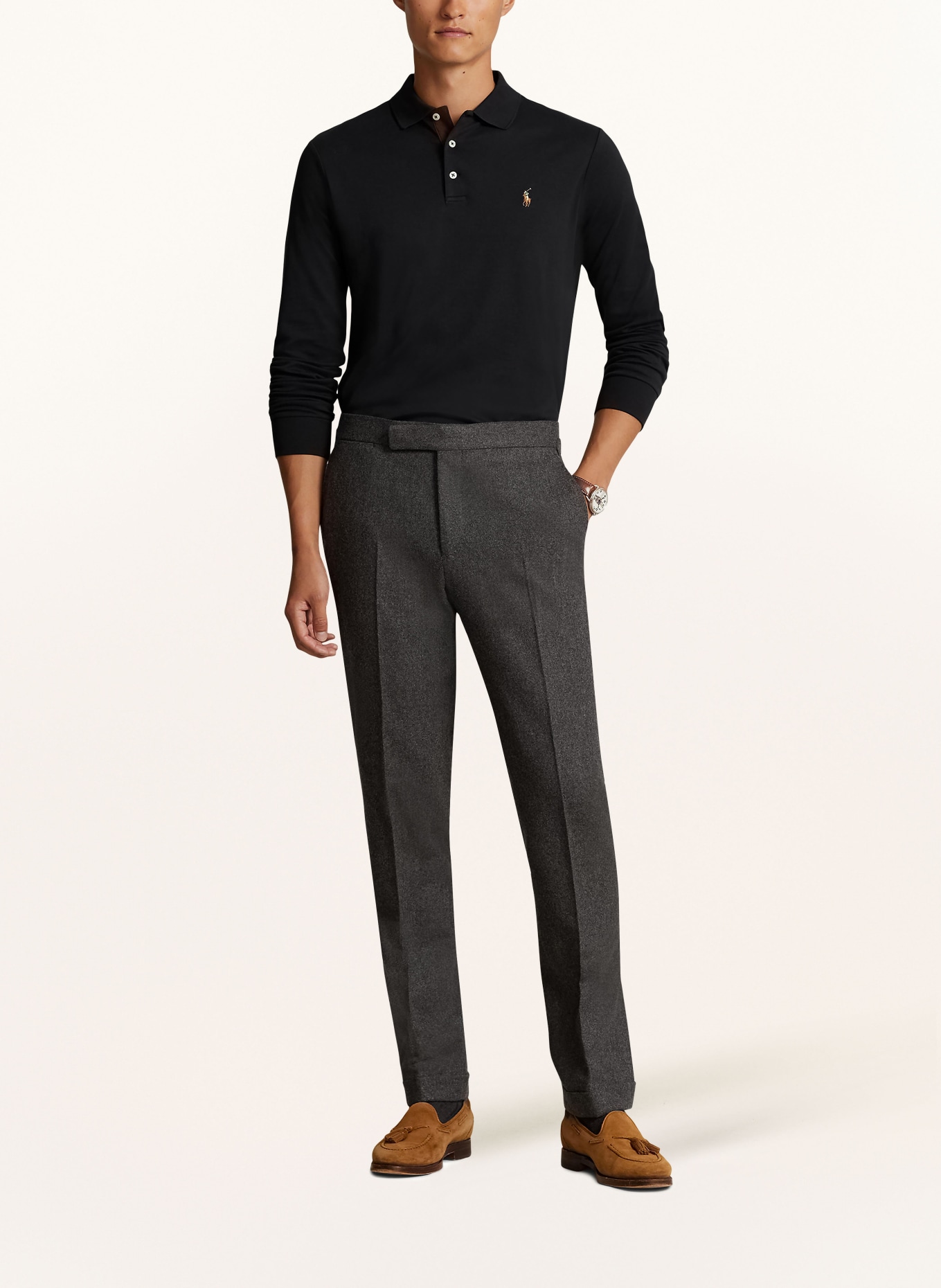 POLO RALPH LAUREN Polo shirt , Color: BLACK (Image 2)
