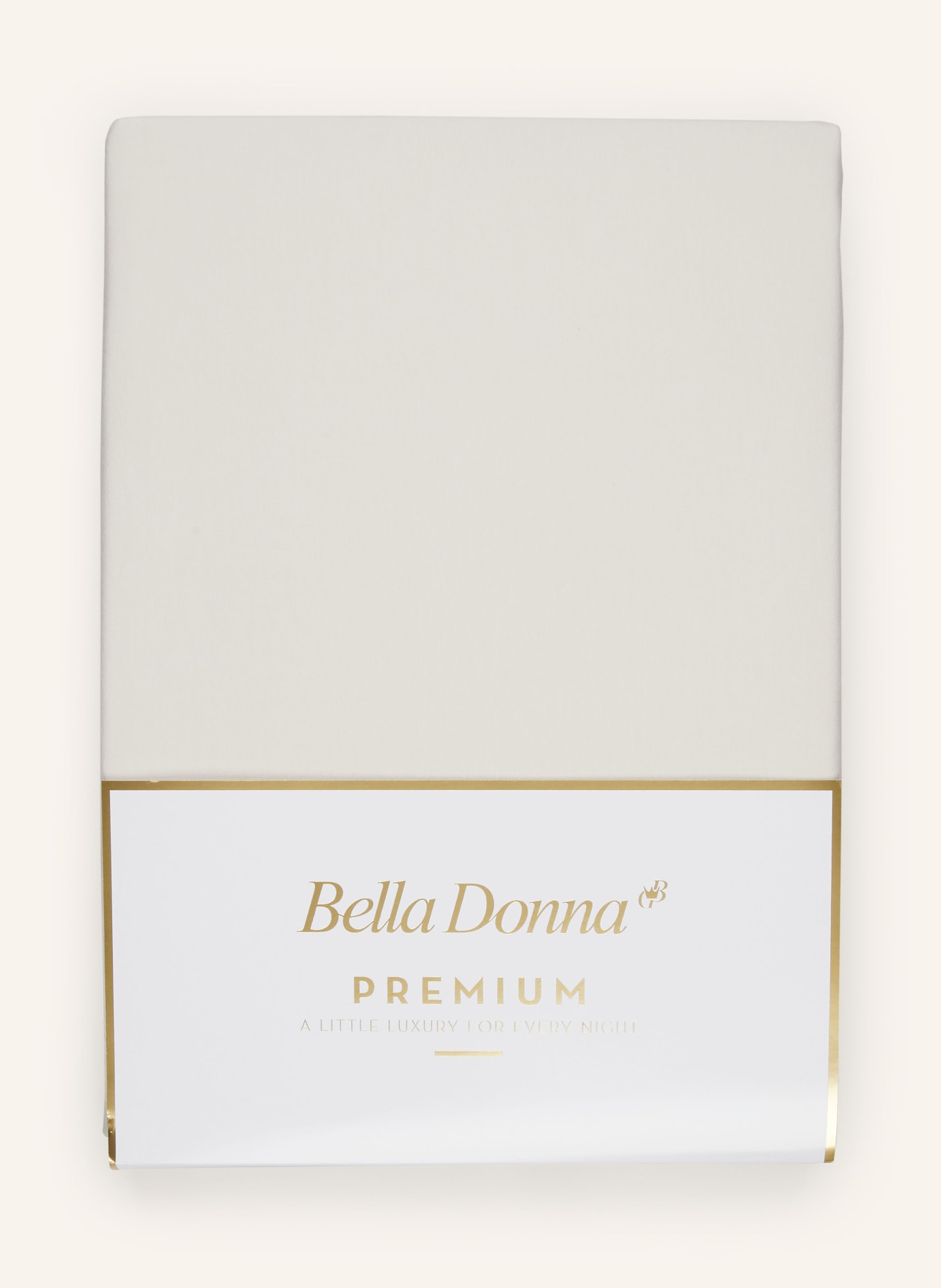 FORMESSE Prześcieradło z gumką BELLA DONNA: KREMOWY