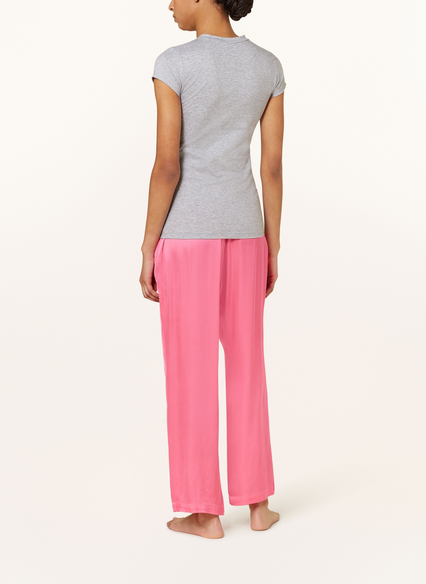 mey T-Shirt Serie COTTON PURE: HELLGRAU