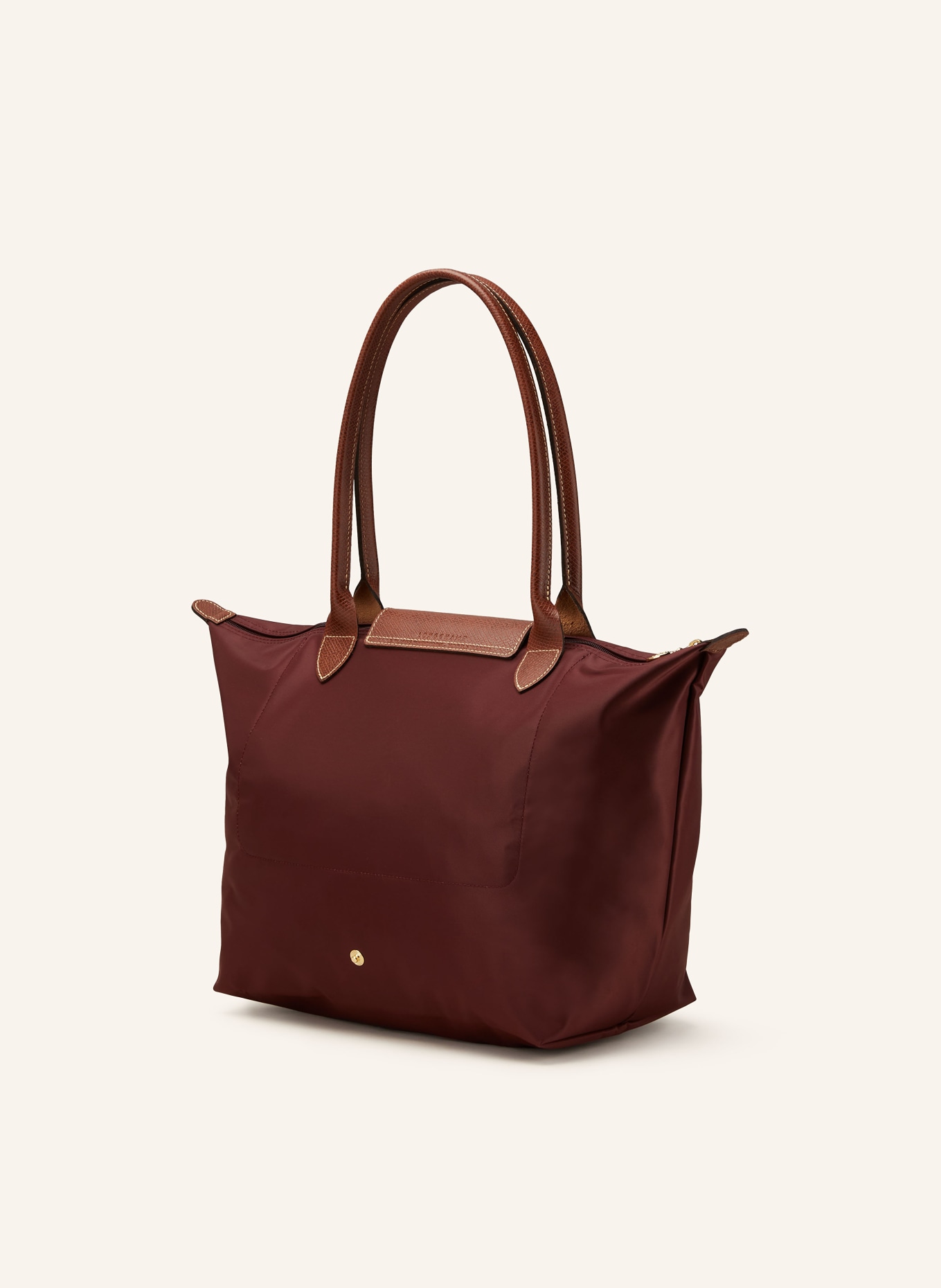 LONGCHAMP Shopper LE PLIAGE L, Farbe: DUNKELROT/ COGNAC (Bild 2)