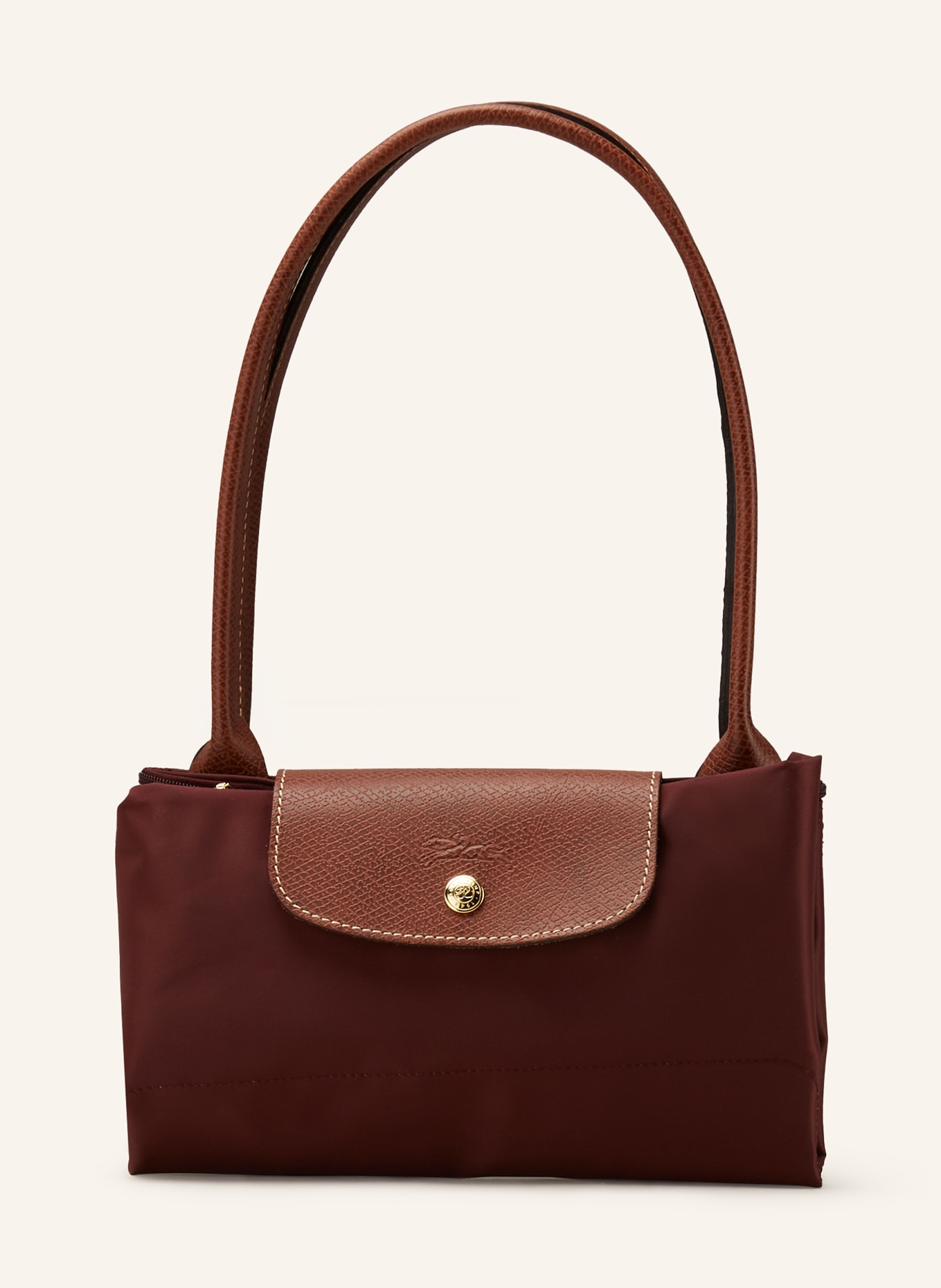 LONGCHAMP Shopper LE PLIAGE L, Farbe: DUNKELROT/ COGNAC (Bild 3)