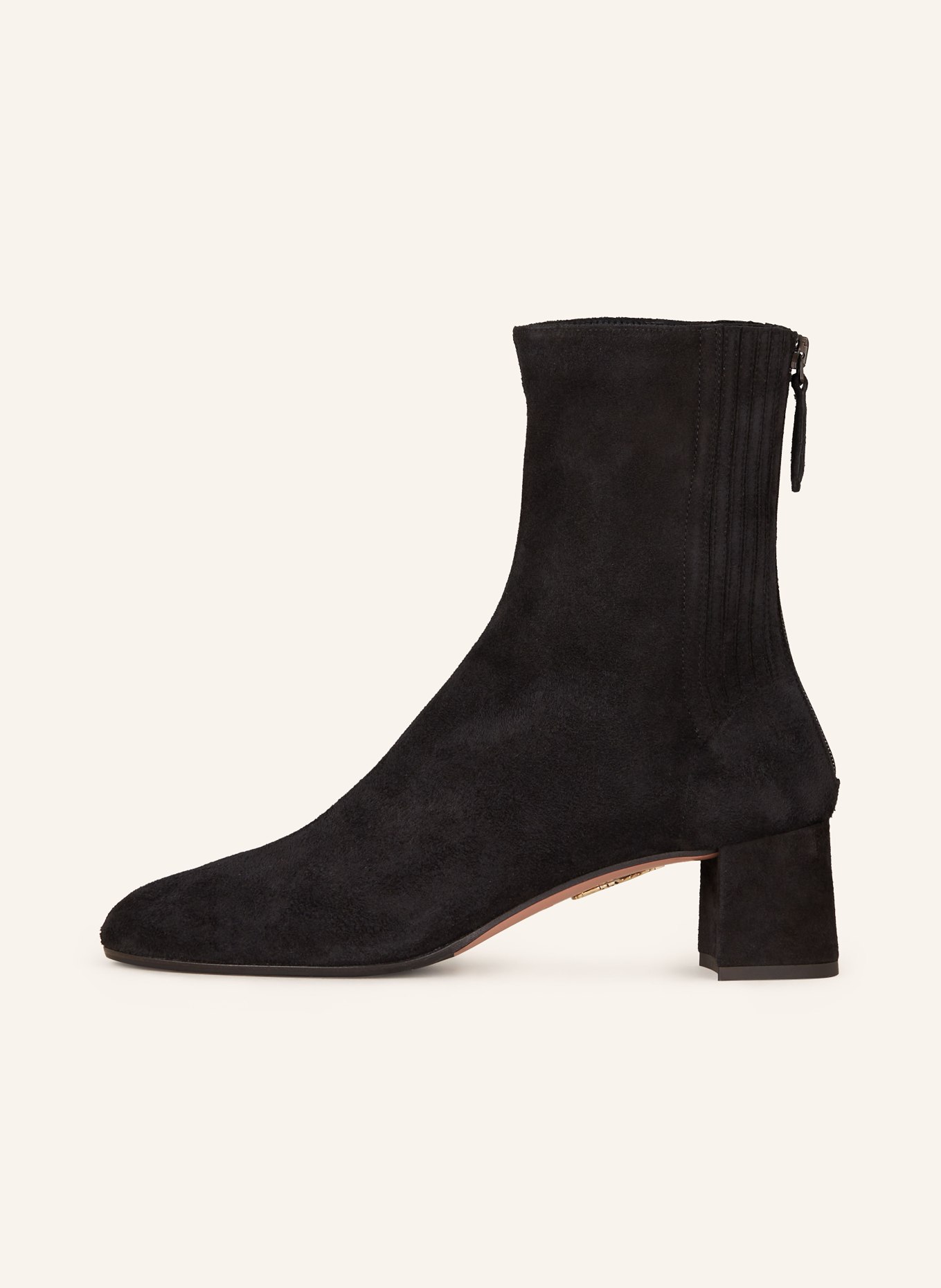 AQUAZZURA Ankelskor SAINT HONORE: SVART