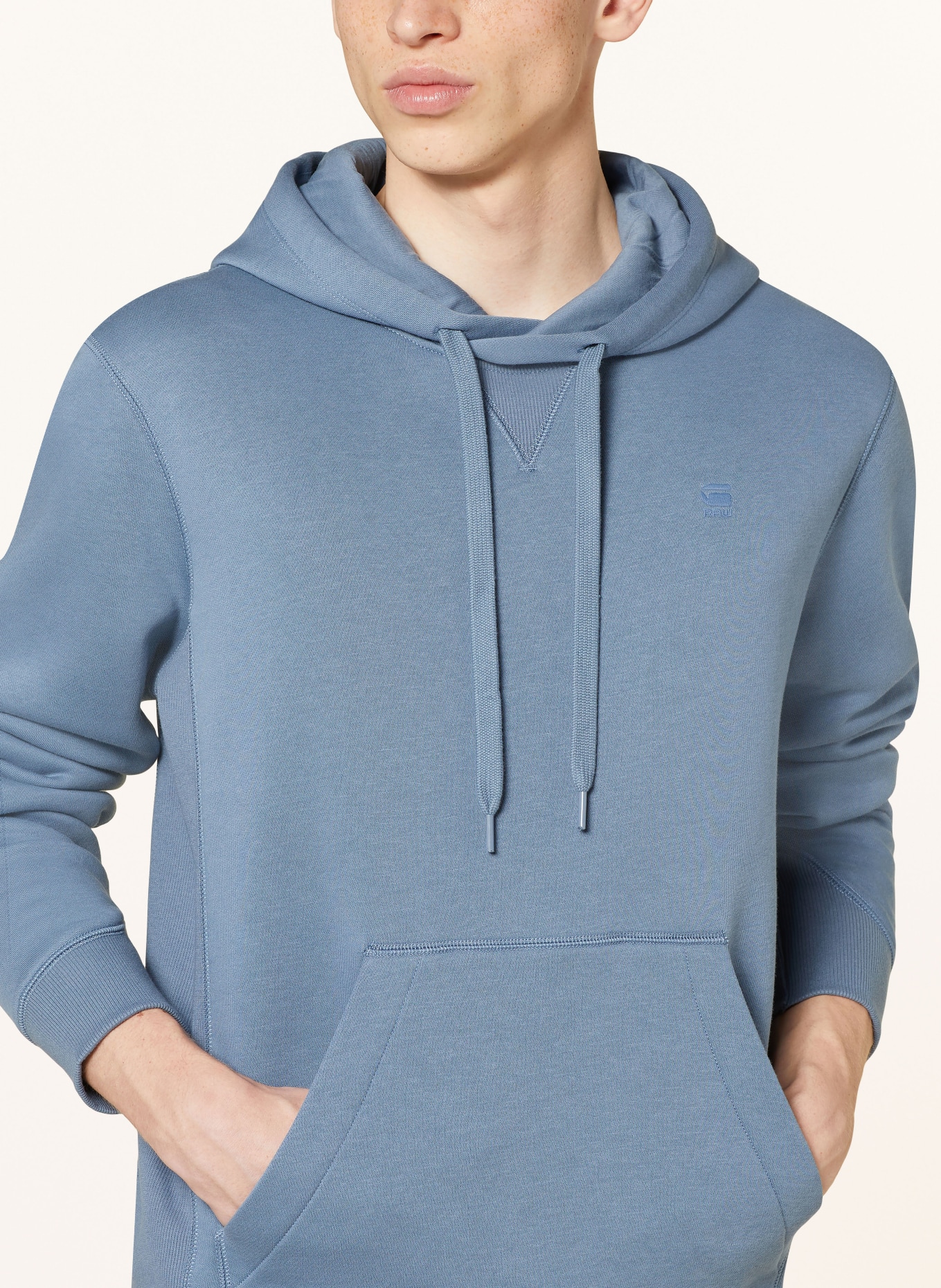 G-Star Hoodie : BLAUGRAU