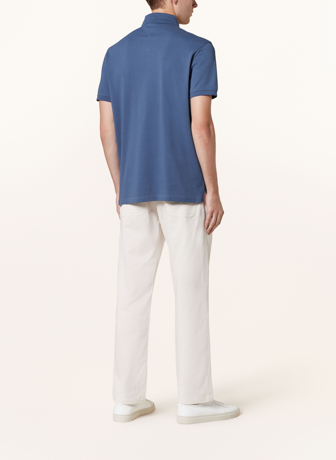 TOMMY HILFIGER Piqué-Poloshirt Regular Fit: BLAU