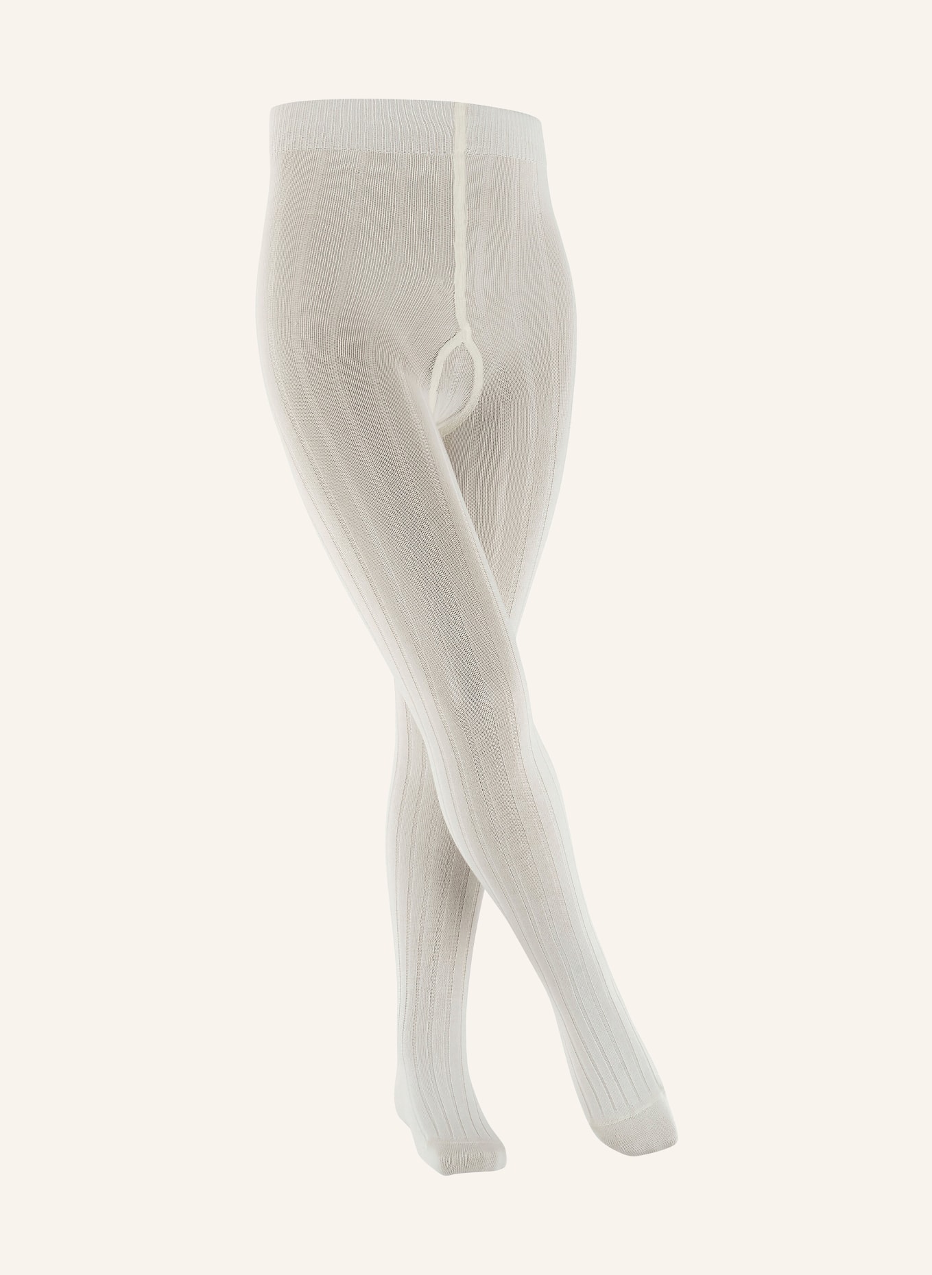 FALKE Strumpfhose CLASSIC RIB: 2040 OFFWHITE