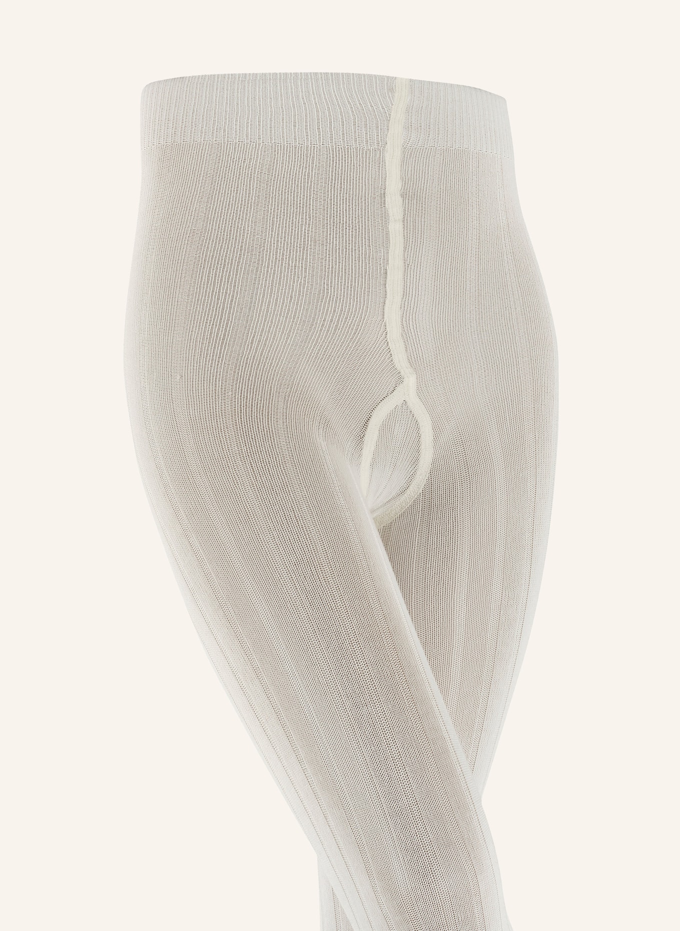 FALKE Strumpfhose CLASSIC RIB: 2040 OFFWHITE