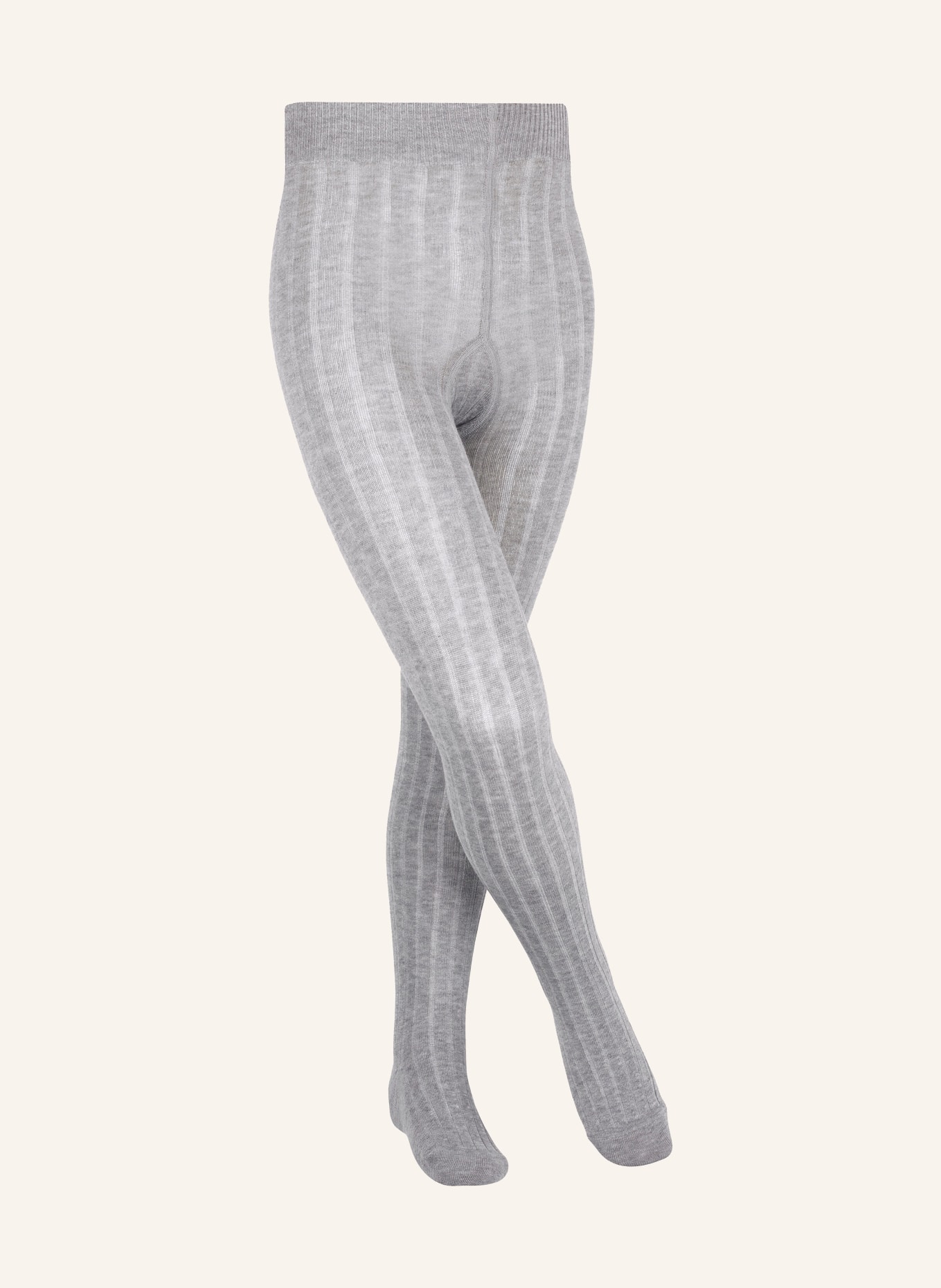 FALKE Strumpfhose CLASSIC RIB: 3400 LIGHT GREY