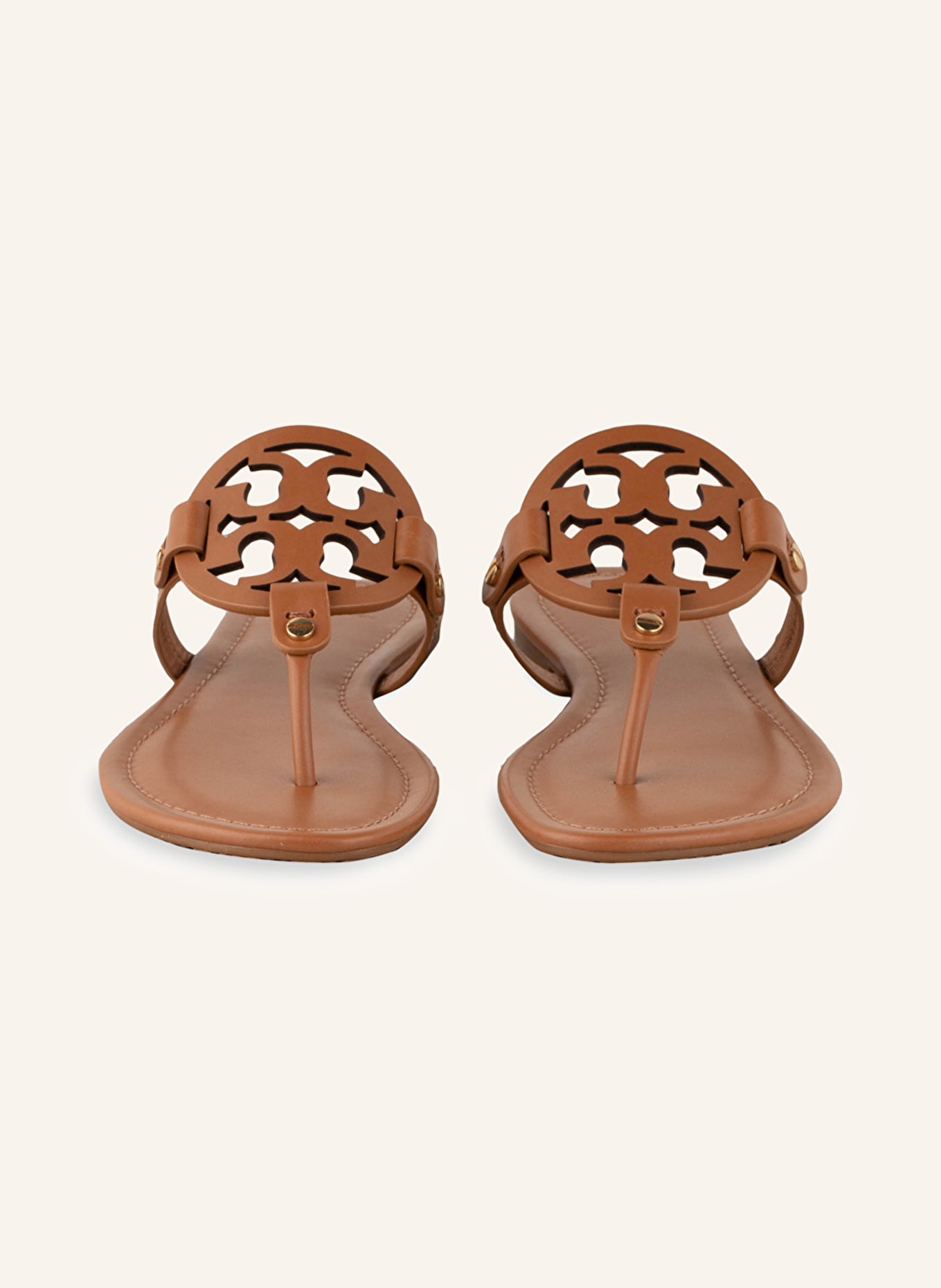 TORY BURCH Zehentrenner MILLER: HELLBRAUN