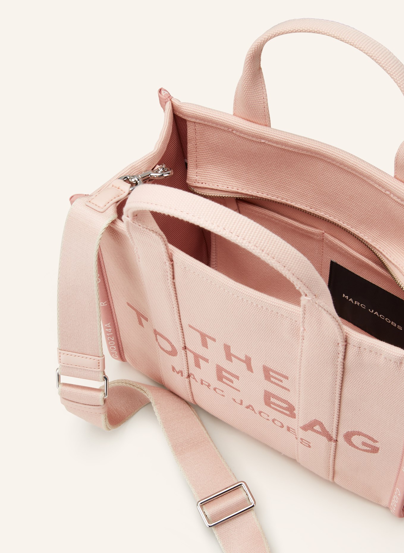 MARC JACOBS Handtasche THE SMALL TOTE BAG, Farbe: ROSÉ (Bild 3)