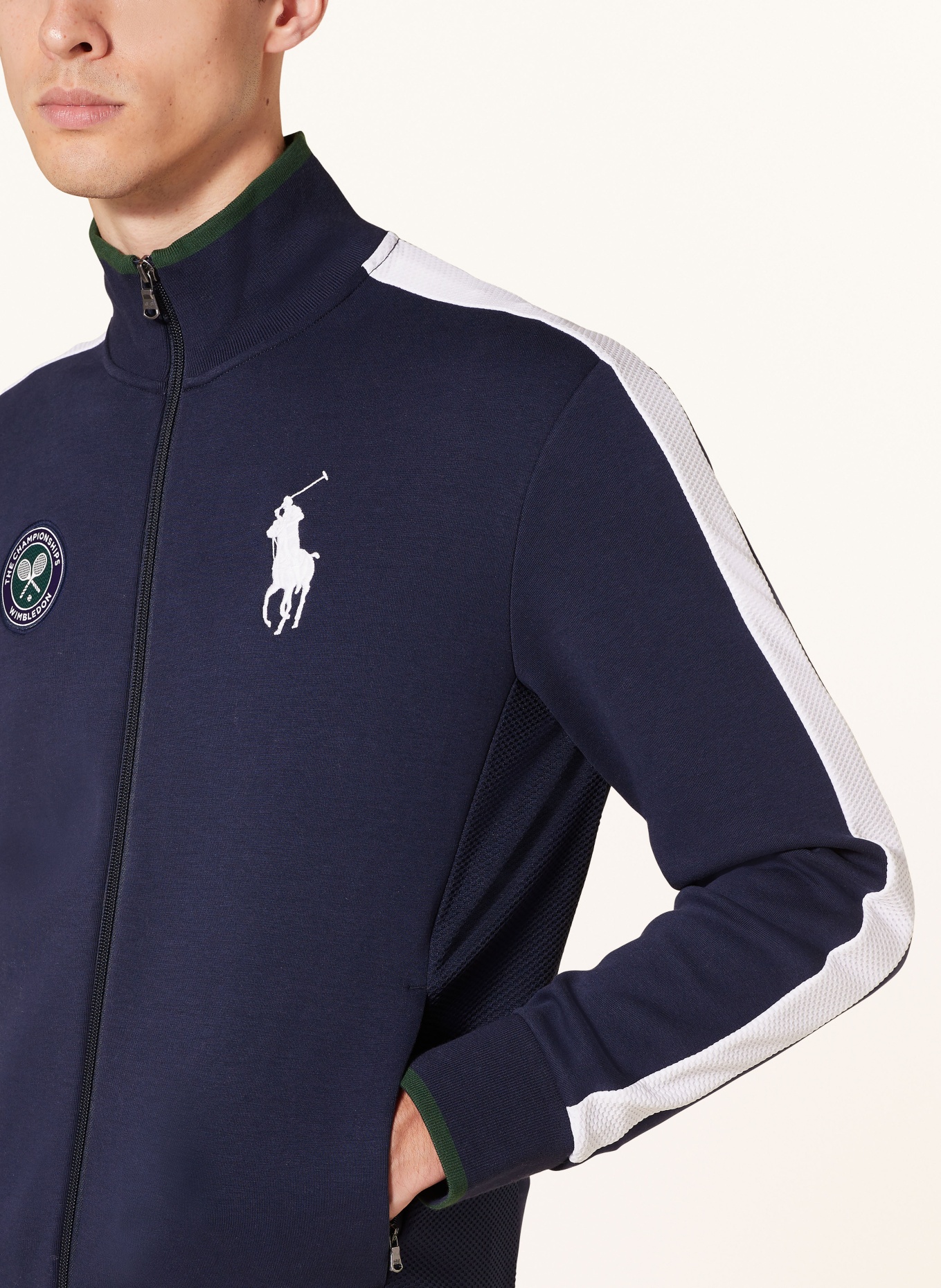 POLO RALPH LAUREN Sweatjacke: DUNKELBLAU