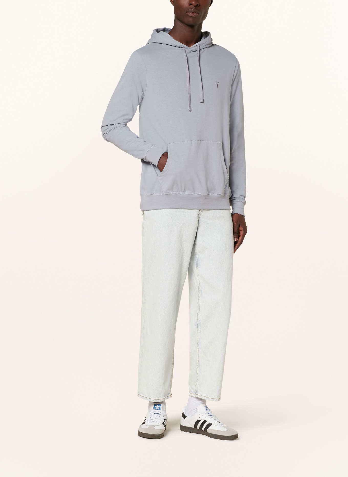 ALLSAINTS Hoodie BRACE in blue gray