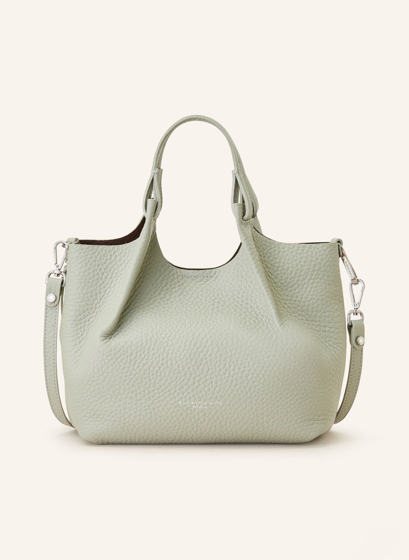 GIANNI CHIARINI Hobo-Bag mit Pouch, Farbe: GRAU (Bild 1)