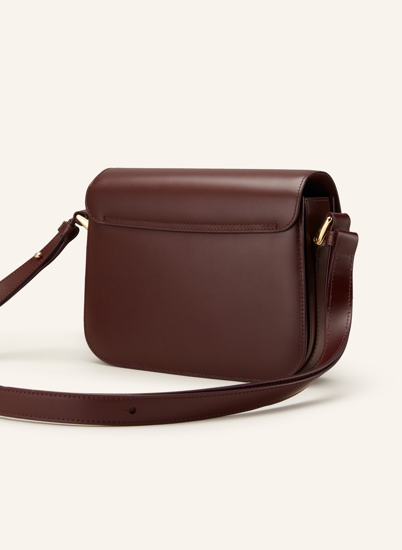 A.P.C. Crossbody bag GRACE: DARK RED