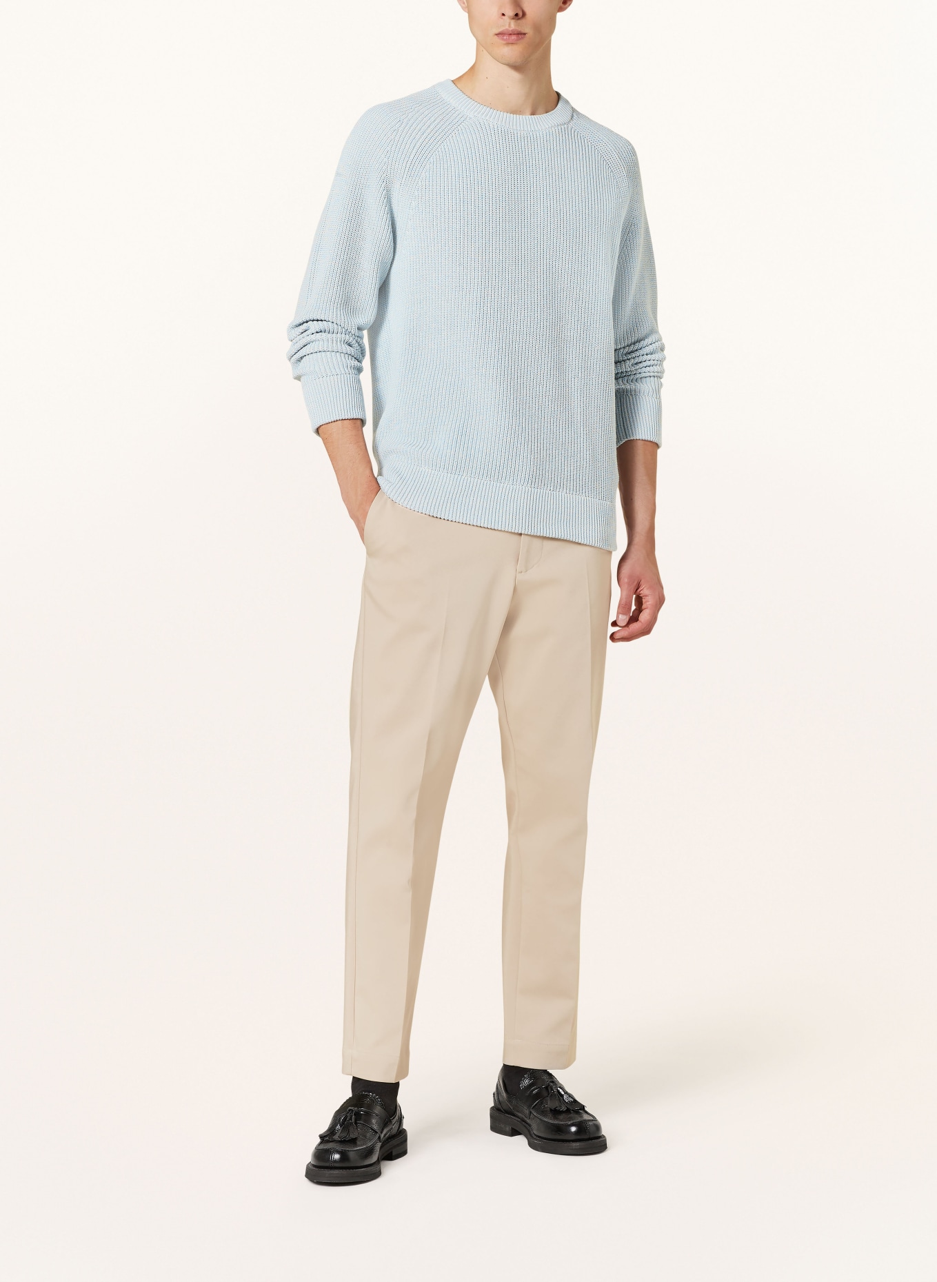 NN.07 Pullover JACOBO, Farbe: HELLBLAU (Bild 2)