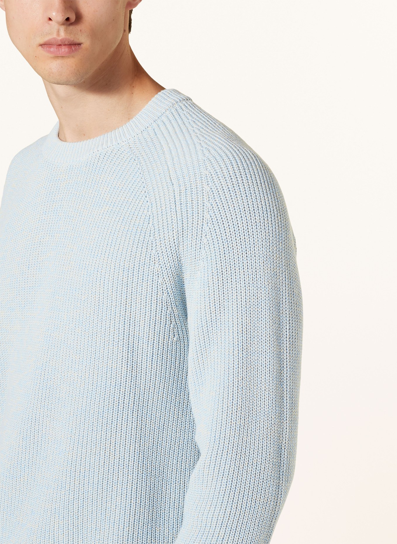 NN.07 Pullover JACOBO, Farbe: HELLBLAU (Bild 4)