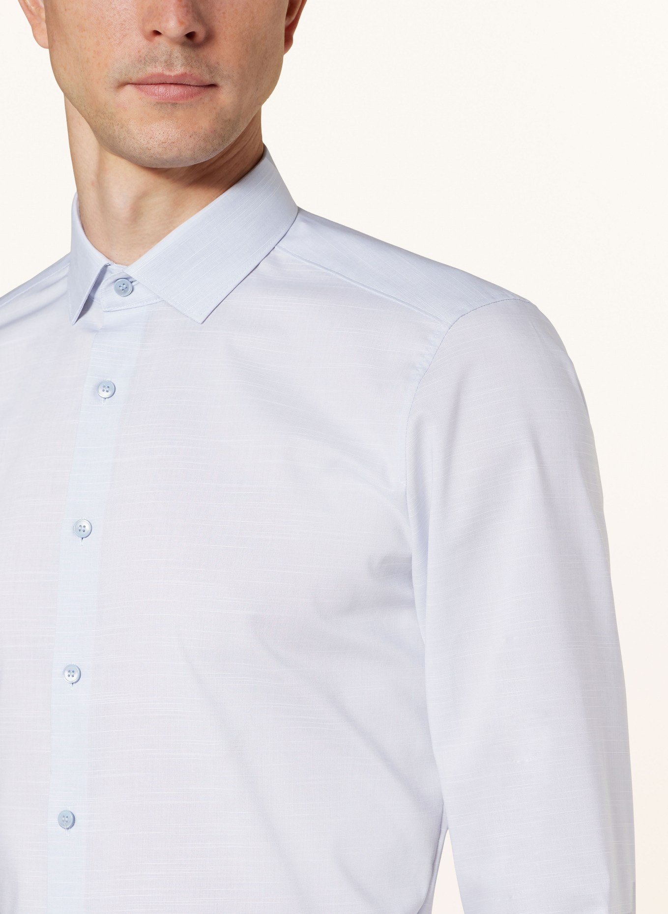 OLYMP Hemd Level Five body fit: HELLBLAU