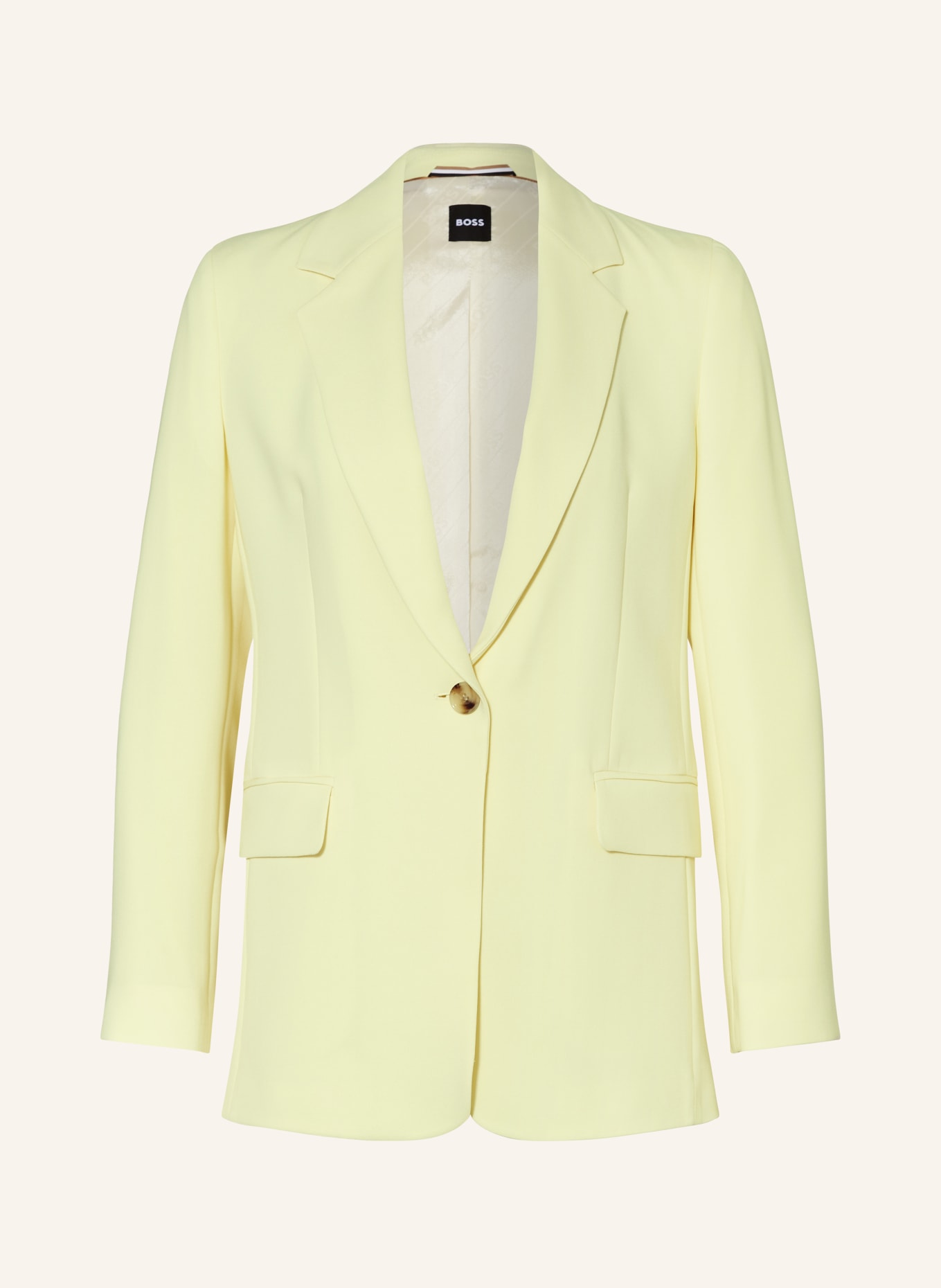 BOSS Blazer JOCALUAH, Color: LIGHT YELLOW (Image 1)