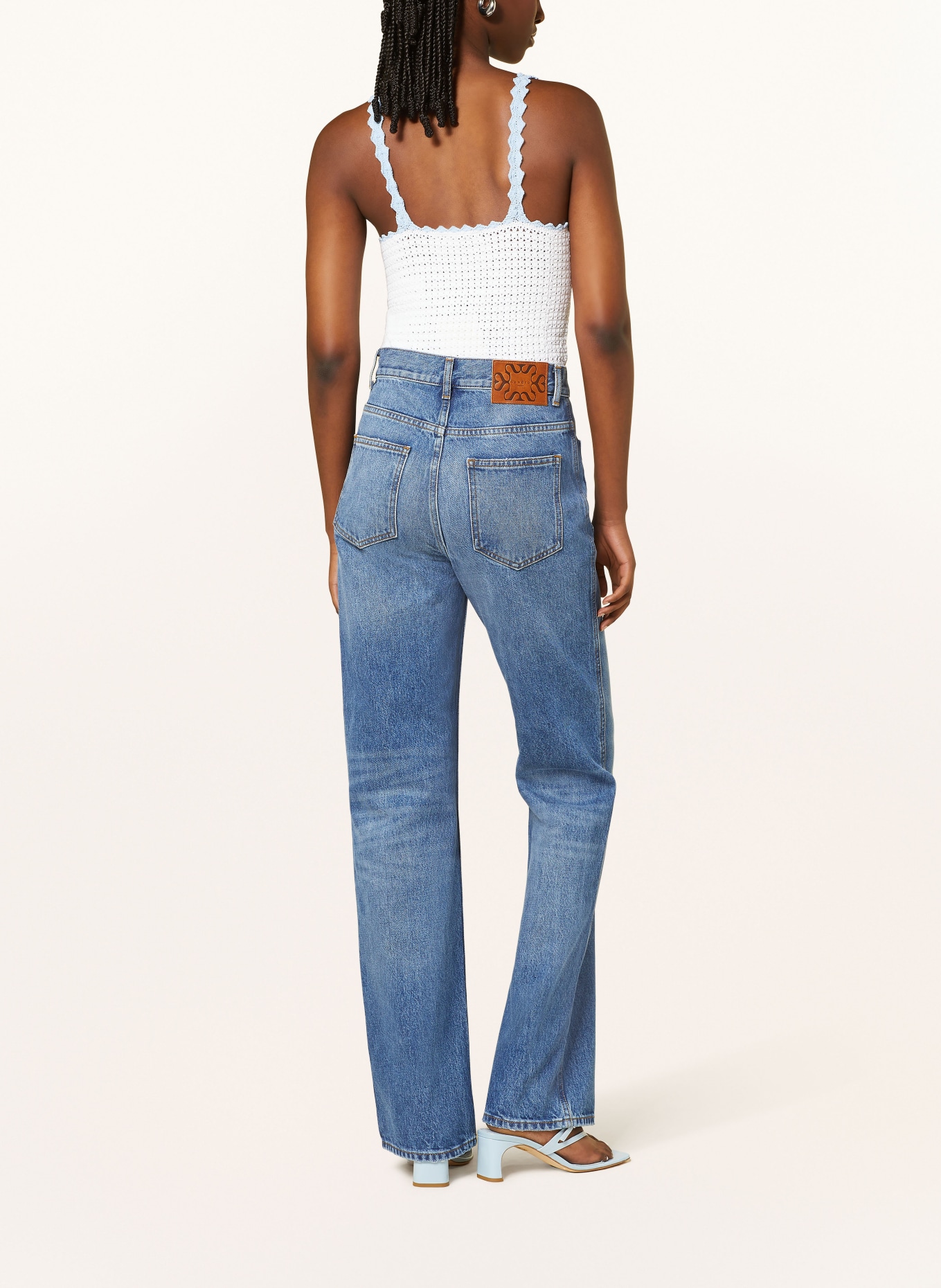 SANDRO Straight Jeans, Farbe: 4785 BLUE JEAN (Bild 3)