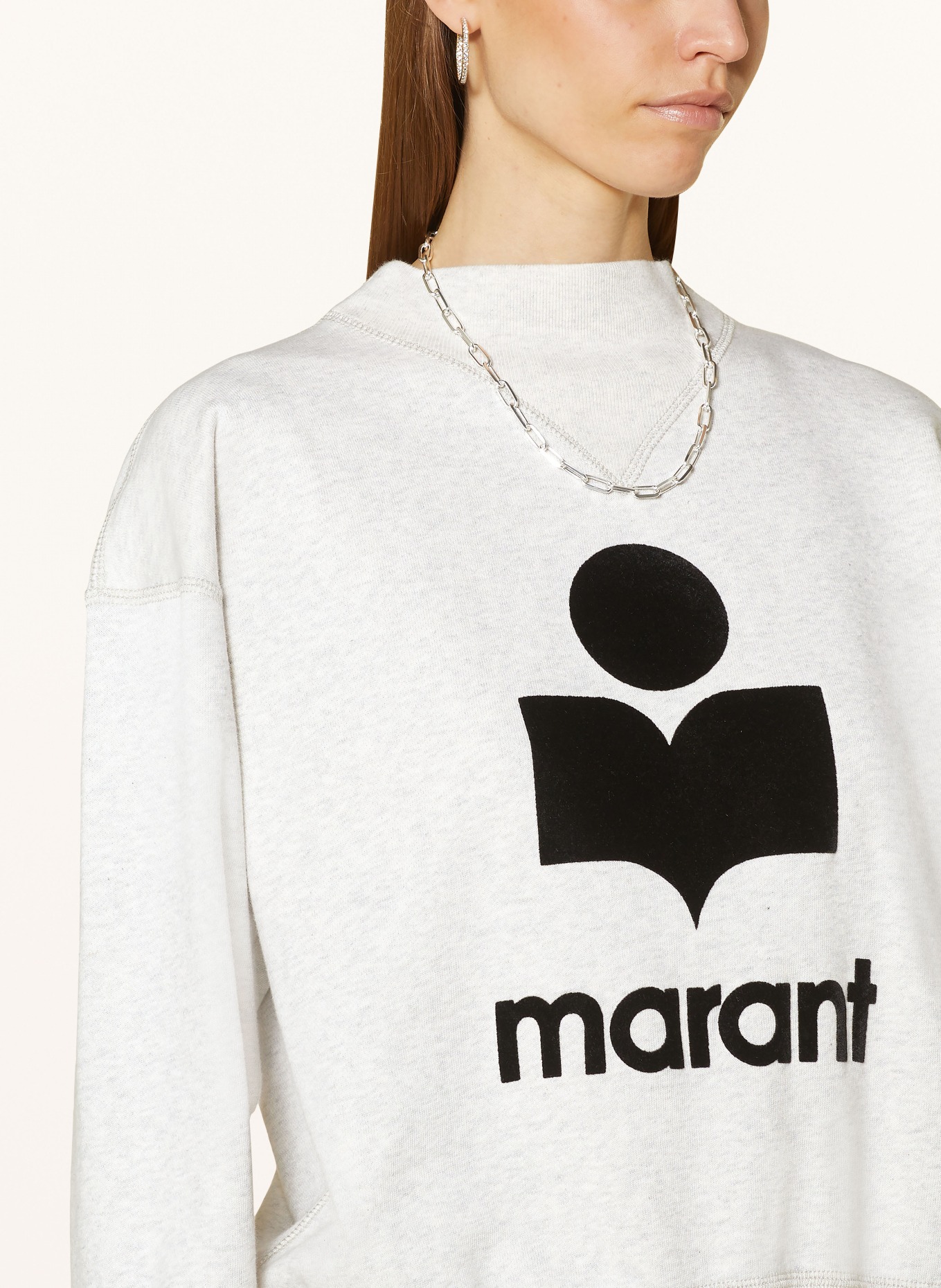 MARANT ÉTOILE Sweatshirt MOBY, Farbe: ECRU (Bild 4)