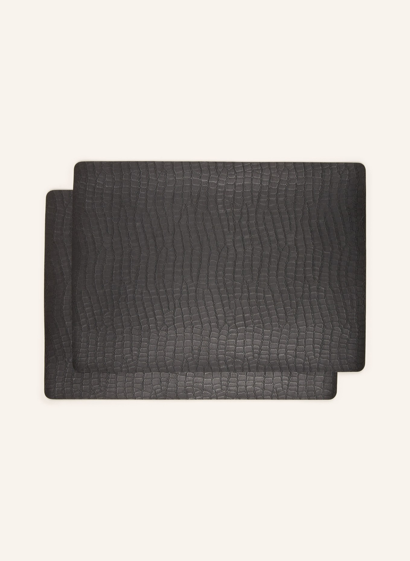 pichler 2er-Tischset: SCHWARZ