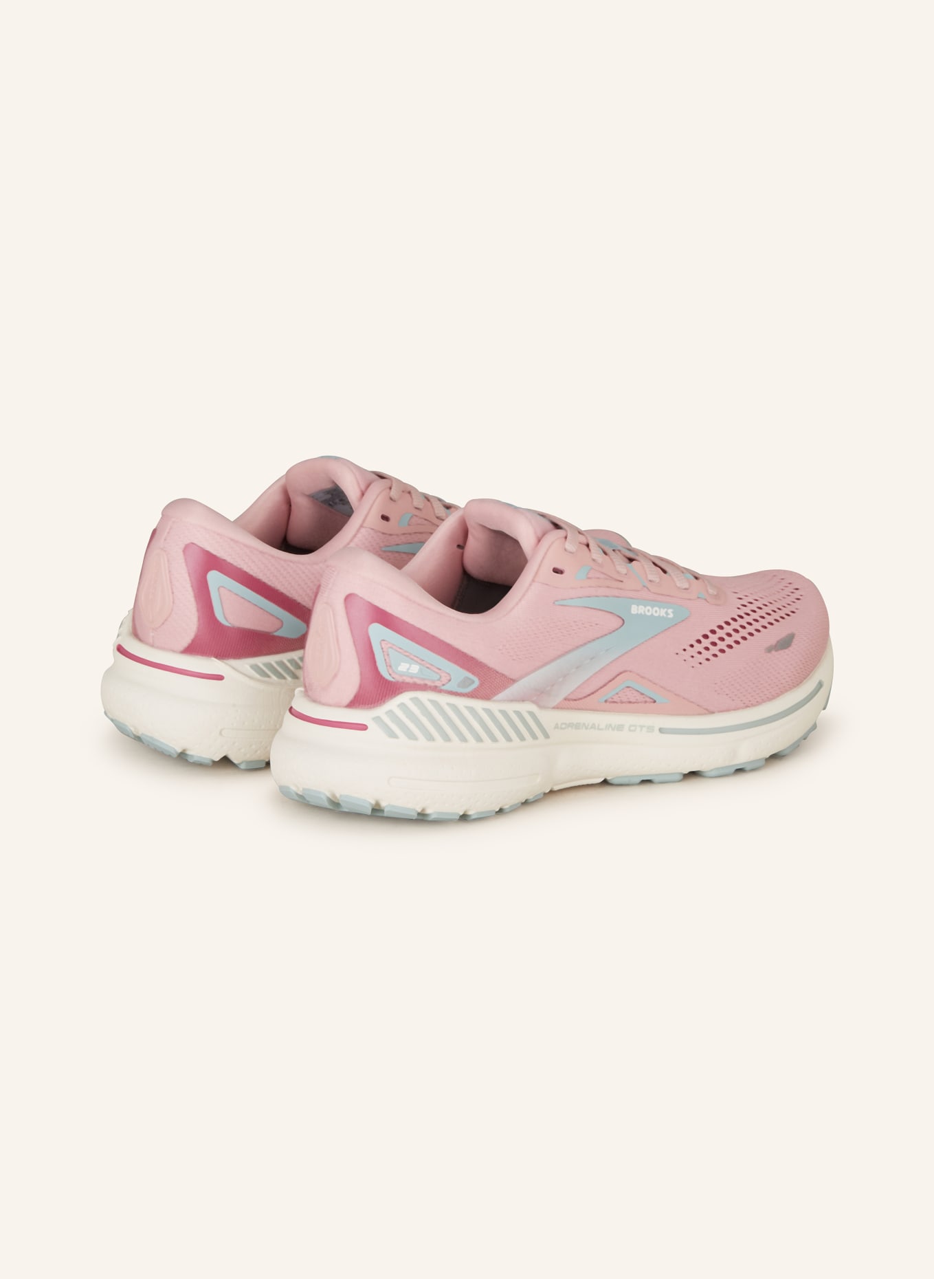 BROOKS Laufschuhe ADRENALINE GTS 23, Farbe: ROSÉ/ GRAU (Bild 2)