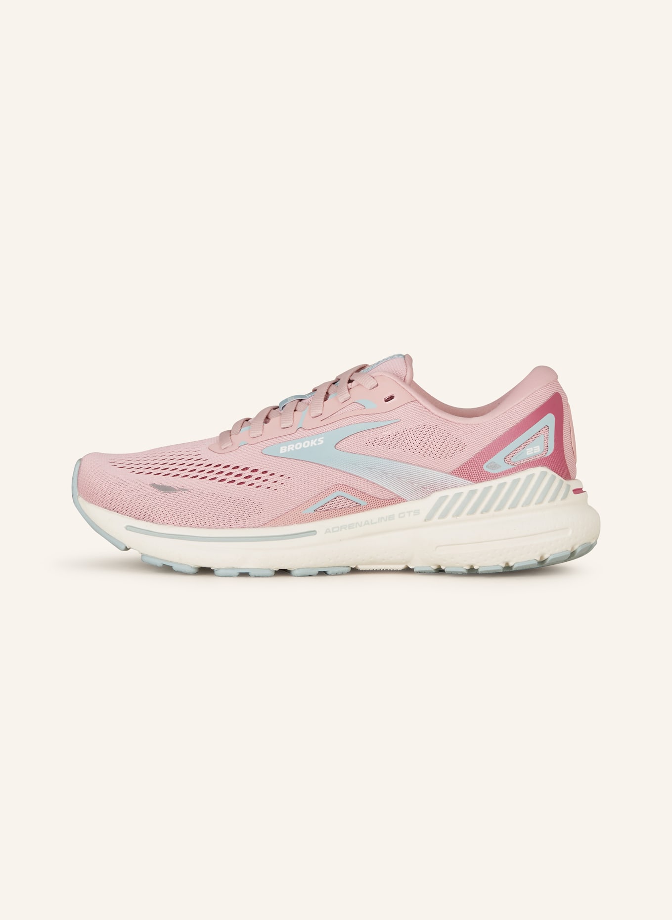 BROOKS Laufschuhe ADRENALINE GTS 23, Farbe: ROSÉ/ GRAU (Bild 4)