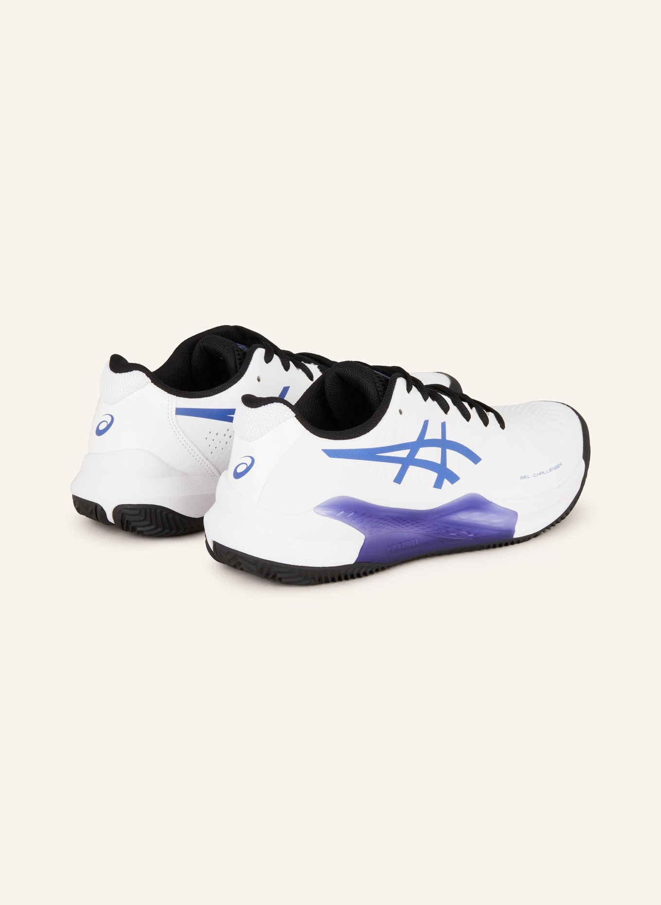 ASICS Tennis shoes GEL-CHALLENGER 14 CLAY, Color: WHITE/ PURPLE (Image 2)