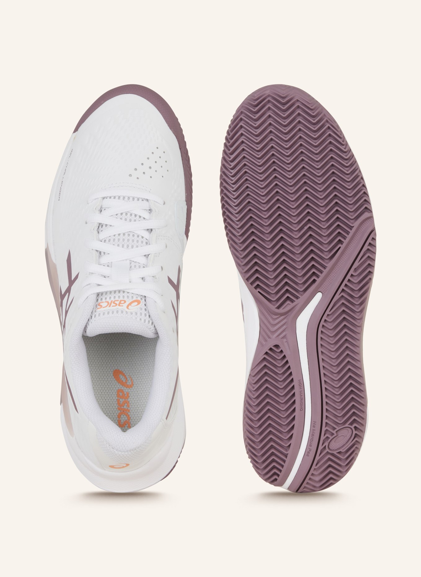 ASICS Tennis shoes GEL-CHALLENGER 14, Color: WHITE/ DUSKY PINK (Image 5)