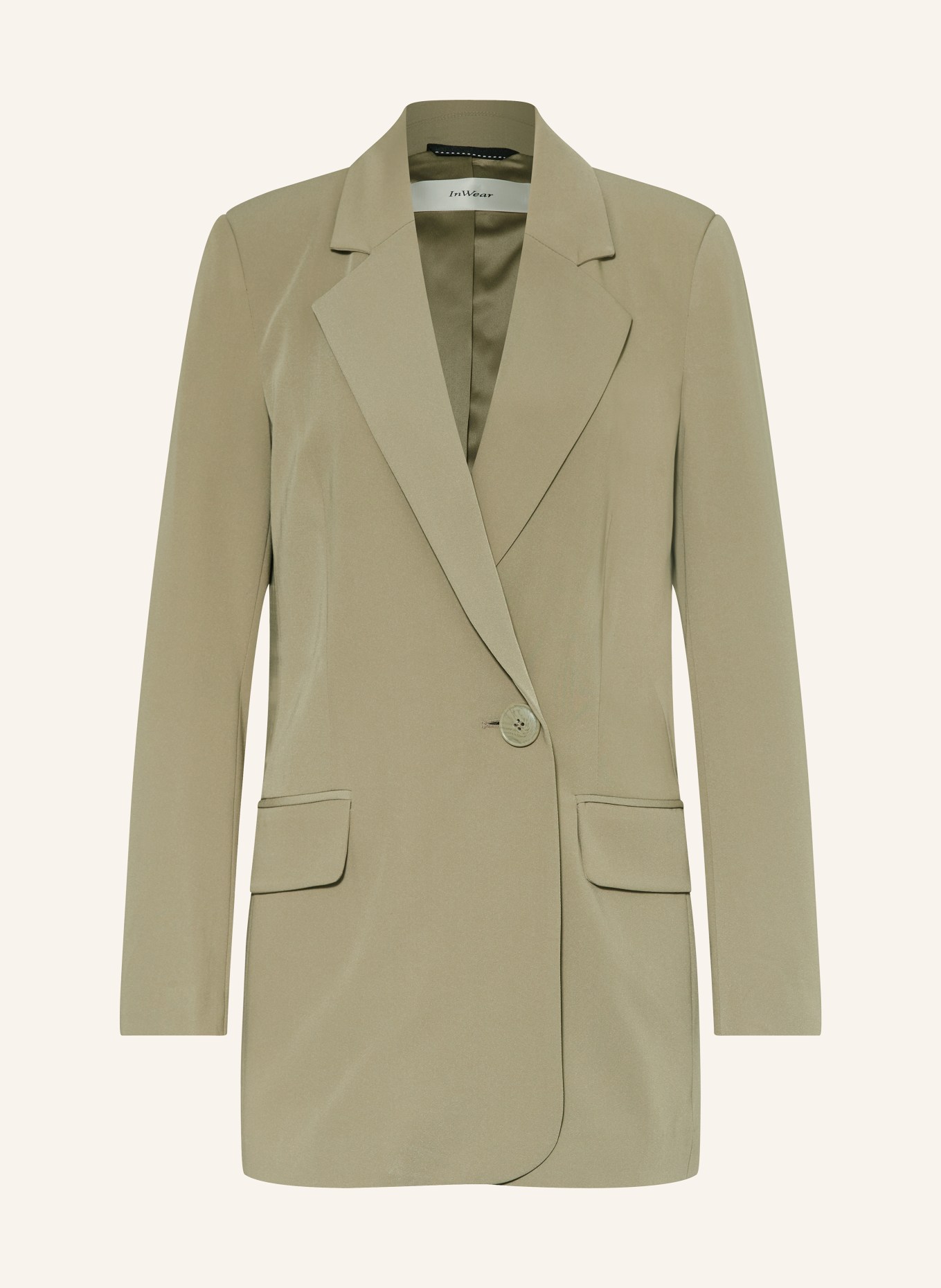 InWear Long blazer ADIANIW, Color: OLIVE (Image 1)