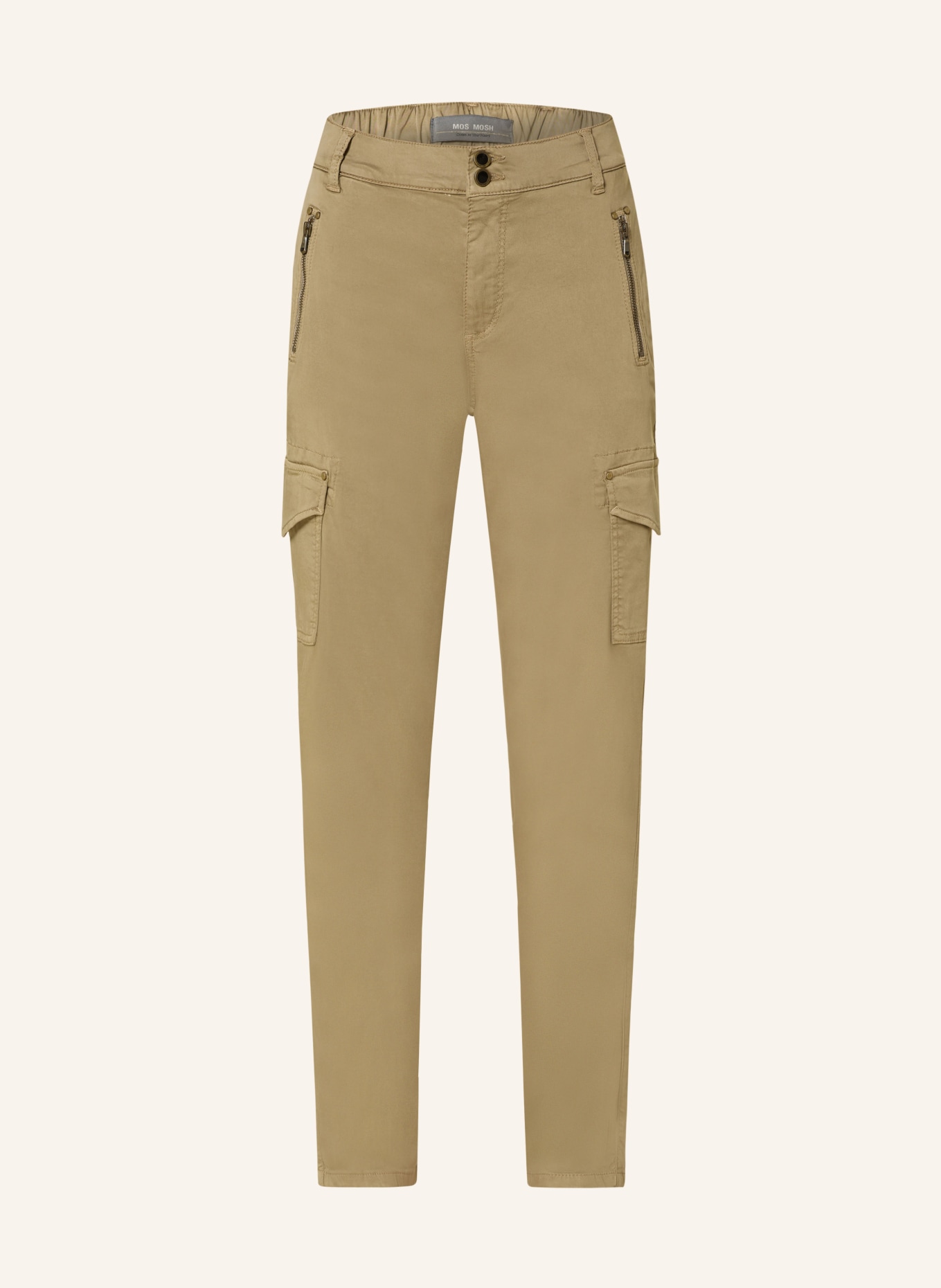 MOS MOSH Cargo pants MMGILLES, Color: KHAKI (Image 1)