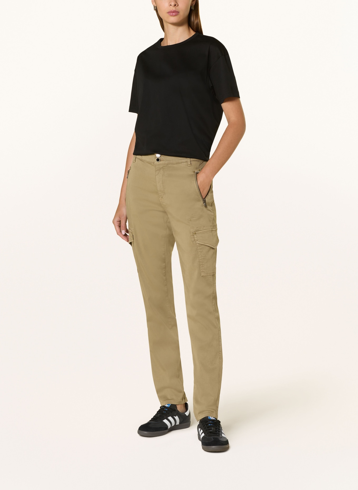 MOS MOSH Cargo pants MMGILLES, Color: KHAKI (Image 2)