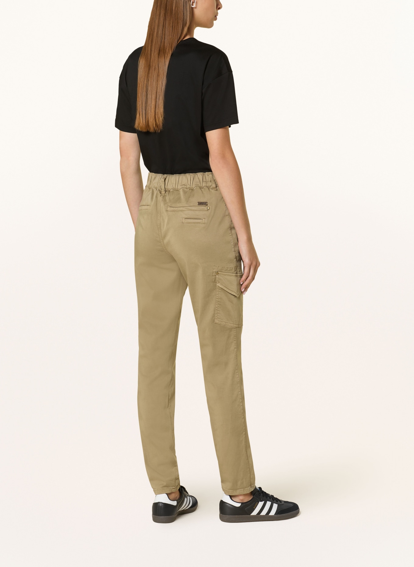 MOS MOSH Cargo pants MMGILLES, Color: KHAKI (Image 3)