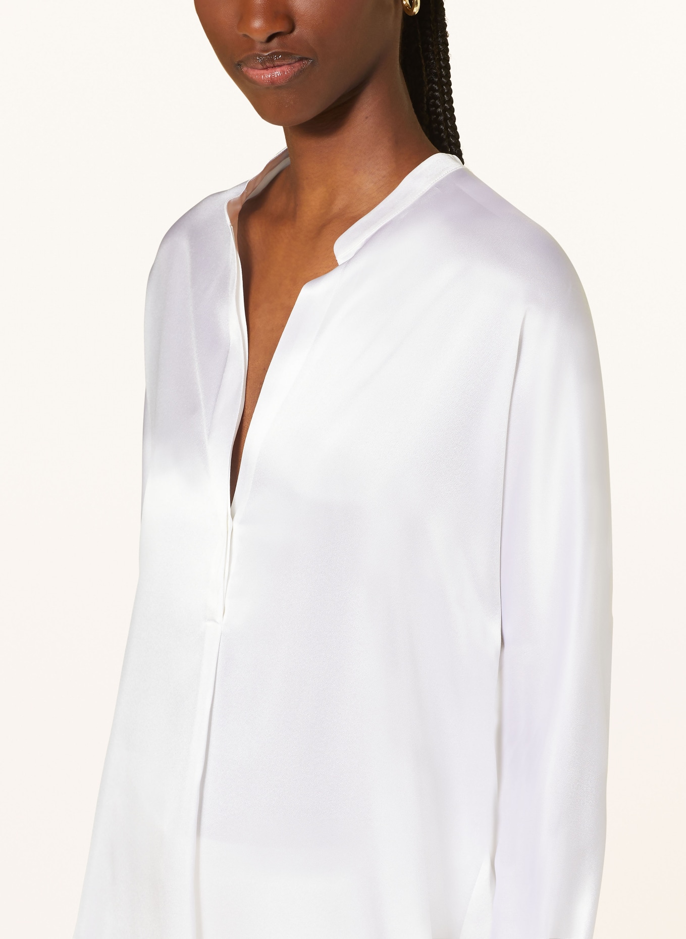 VINCE Silk tunic, Color: 137 OWT weiss (Image 4)