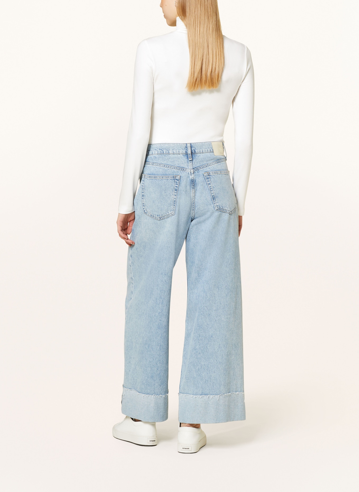 TOMMY HILFIGER Rollkragenshirt: ECRU