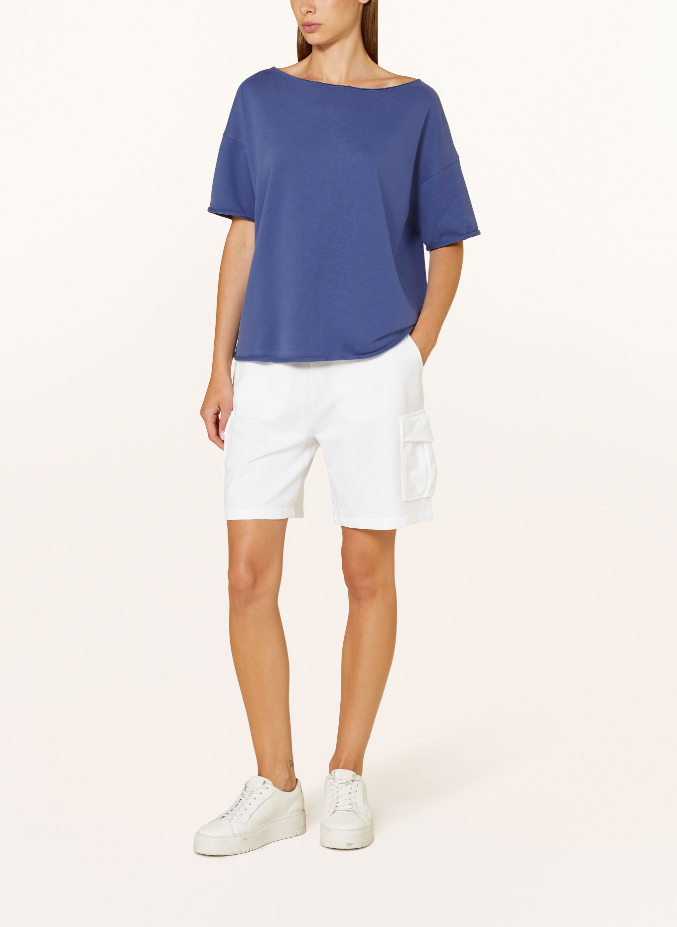 Juvia long sweatshirt KAYA, Color: DARK BLUE (Image 2)