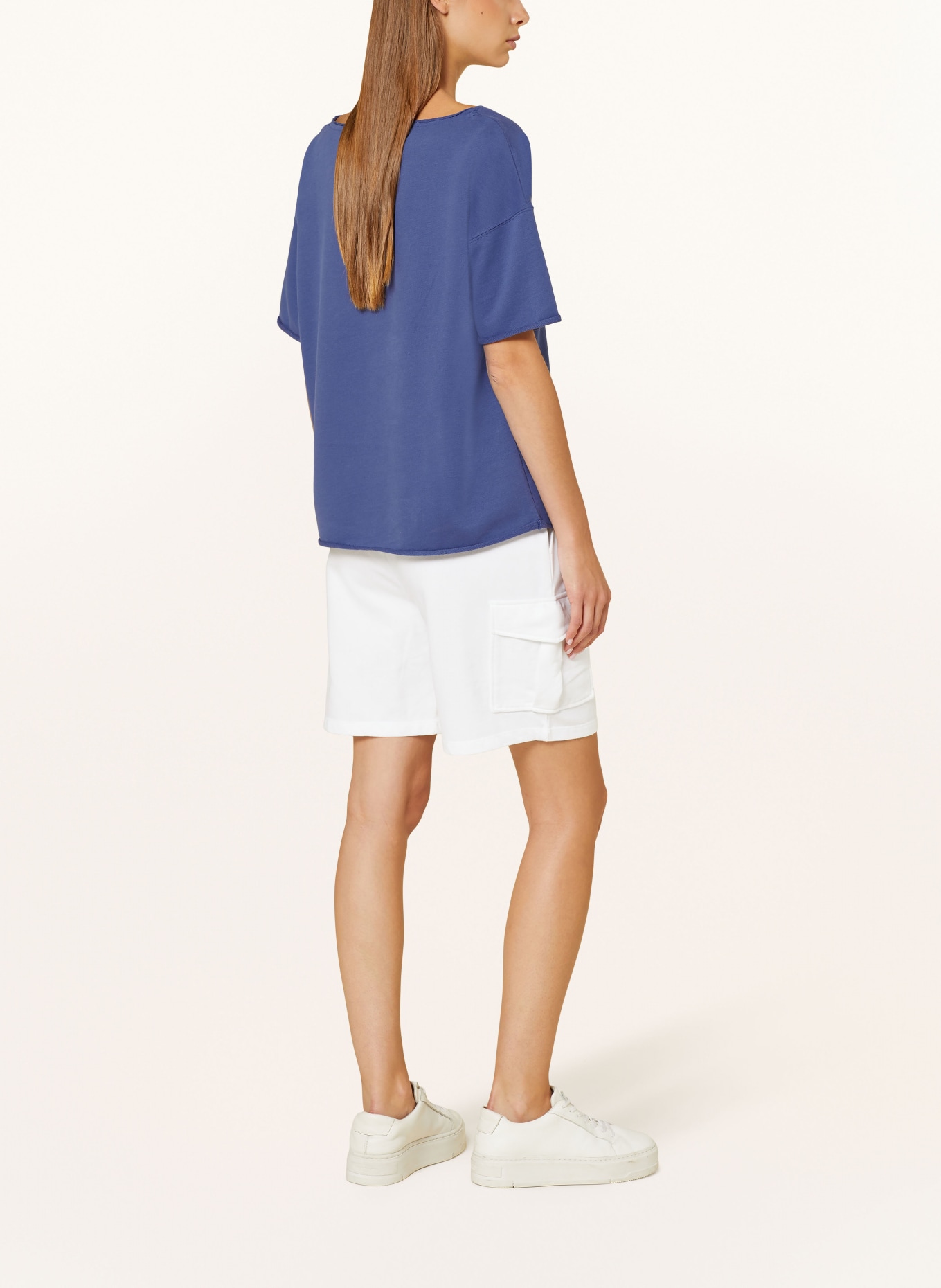 Juvia long sweatshirt KAYA, Color: DARK BLUE (Image 3)