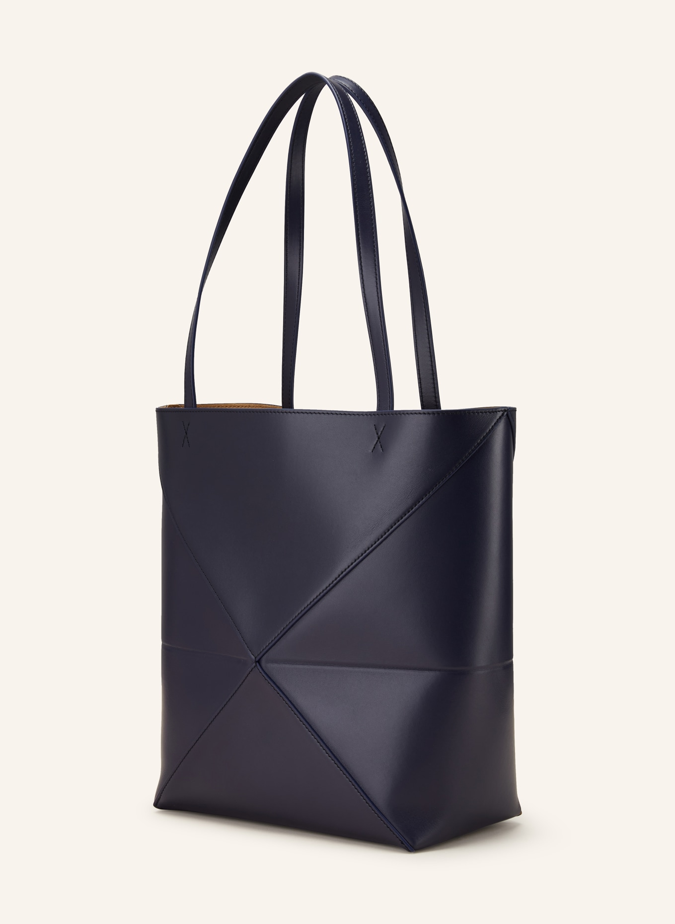 LOEWE Shopper PUZZLE FOLD, Color: DARK BLUE (Image 2)