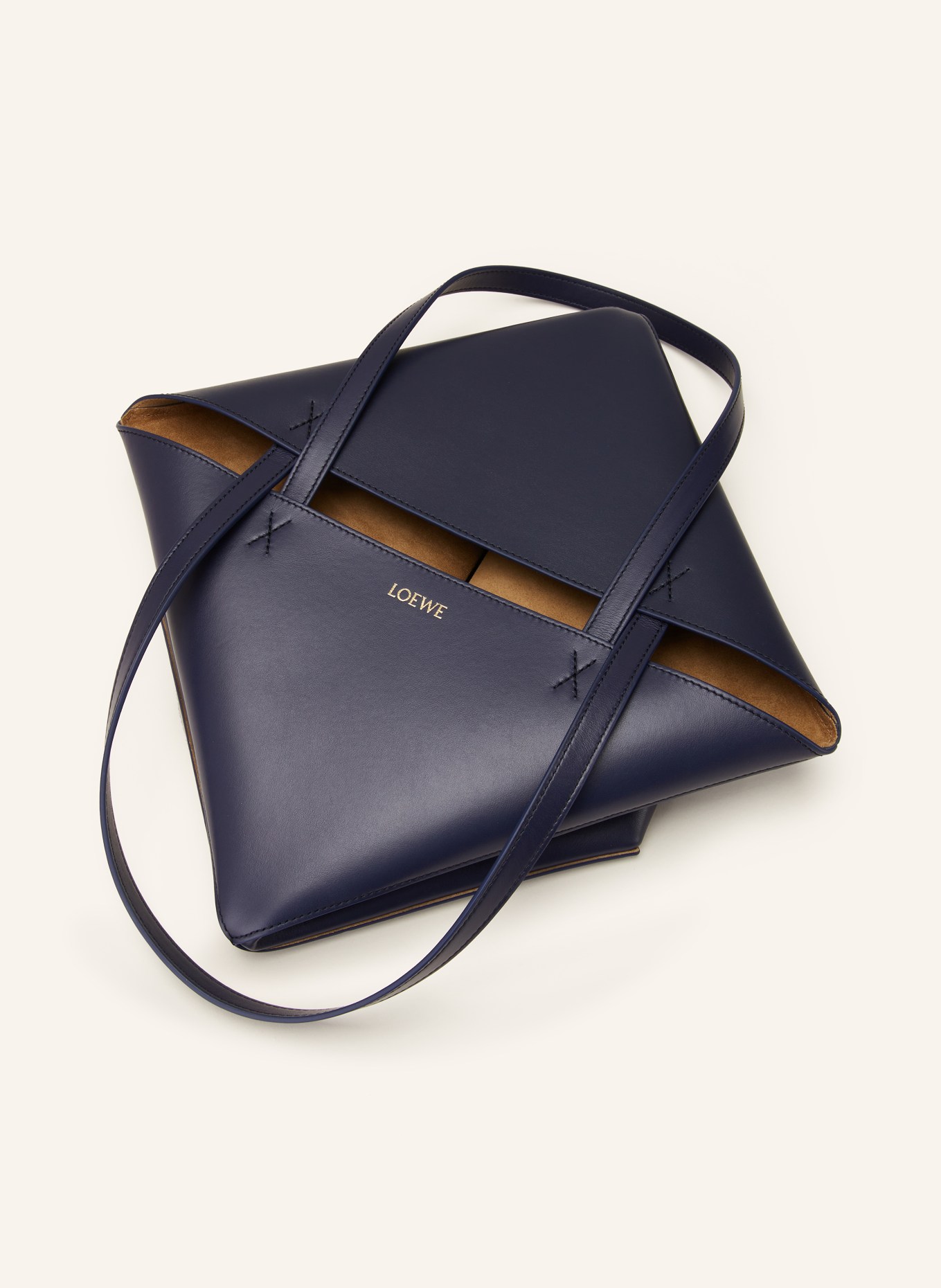 LOEWE Torba shopper PUZZLE FOLD, Kolor: GRANATOWY (Obrazek 3)