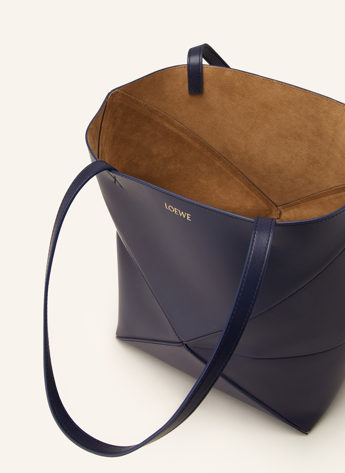 LOEWE Shopper PUZZLE FOLD, Color: DARK BLUE (Image 4)