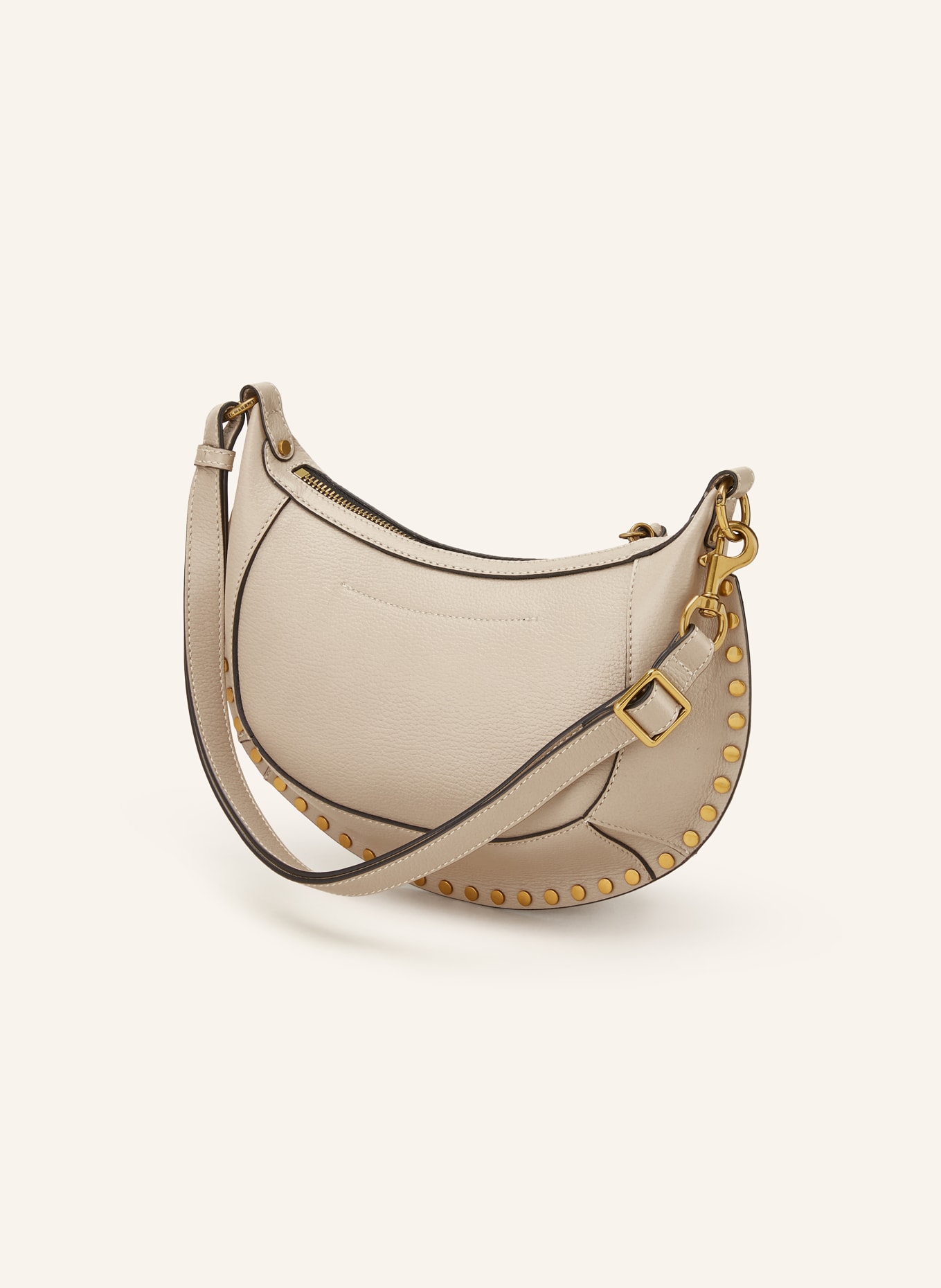 ISABEL MARANT Schultertasche OSKAN MOON in beige