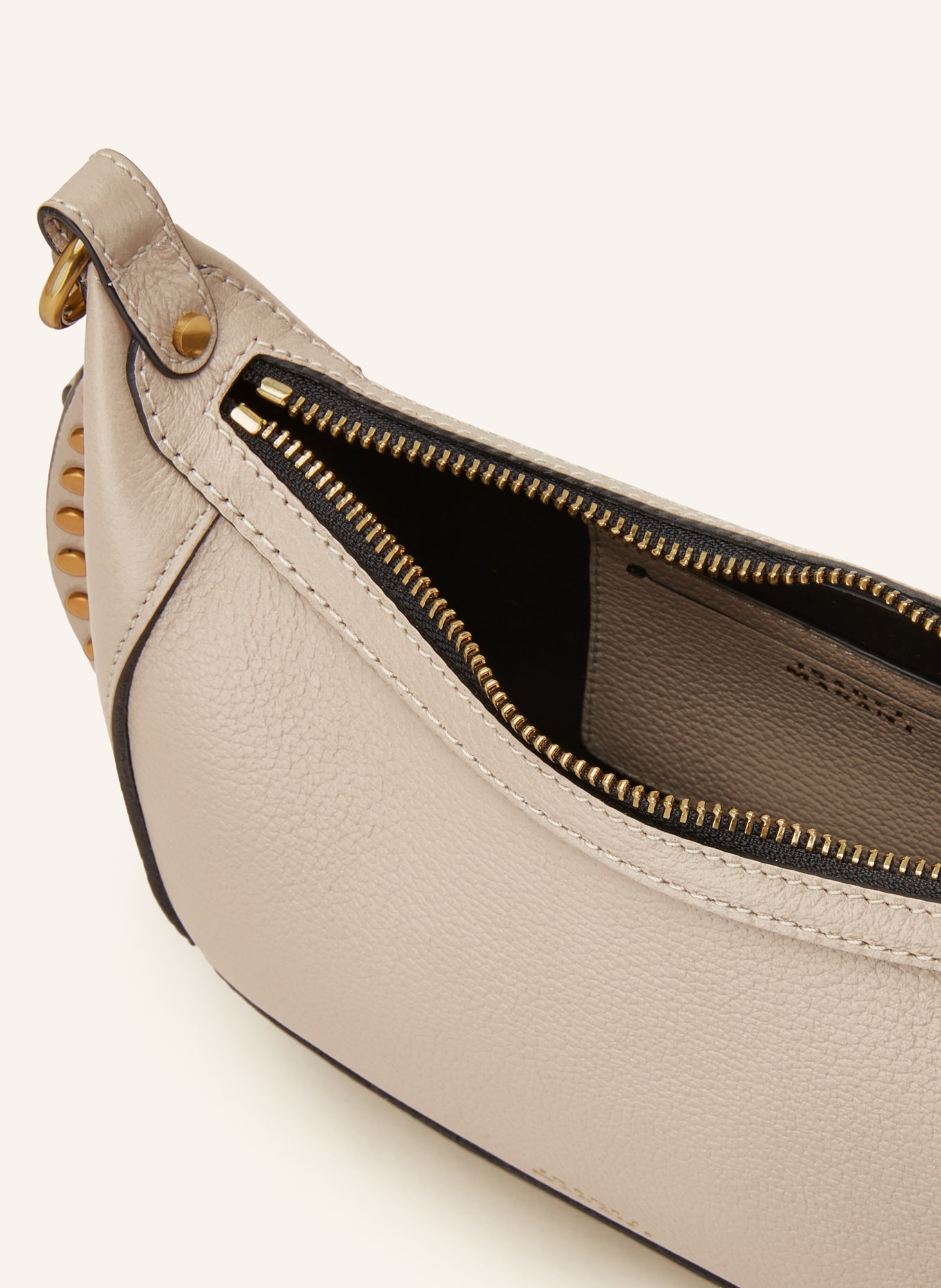 ISABEL MARANT Schultertasche OSKAN MOON in beige