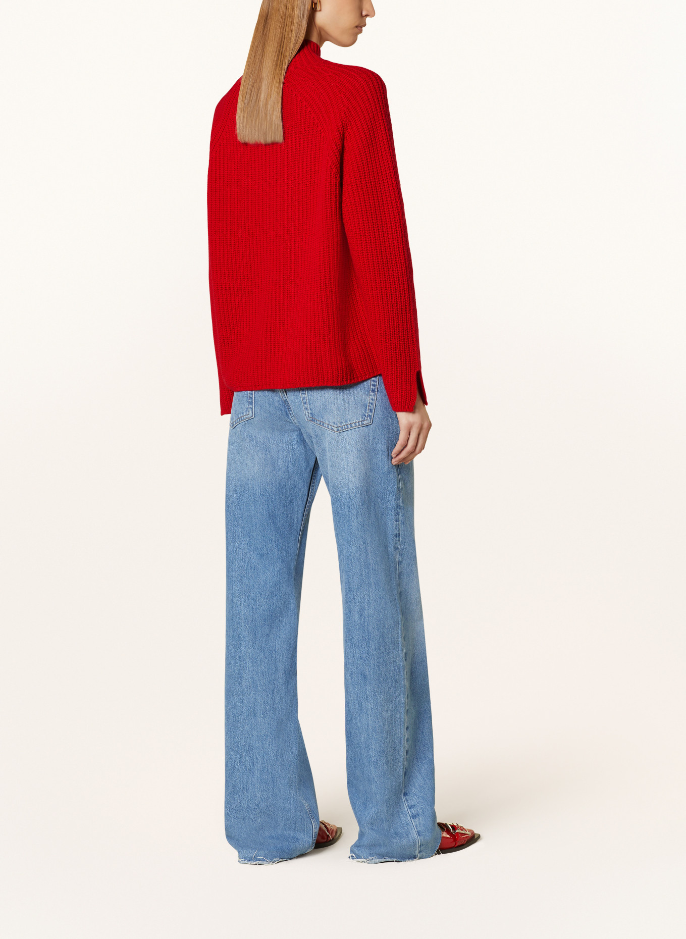 lilienfels Sweater with cashmere, Color: RED (Image 3)