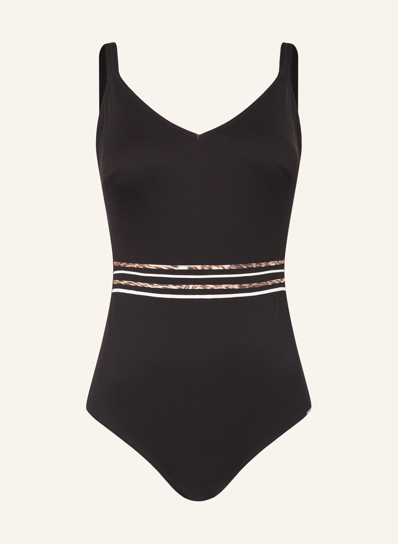 Black shaping swimsuit discount