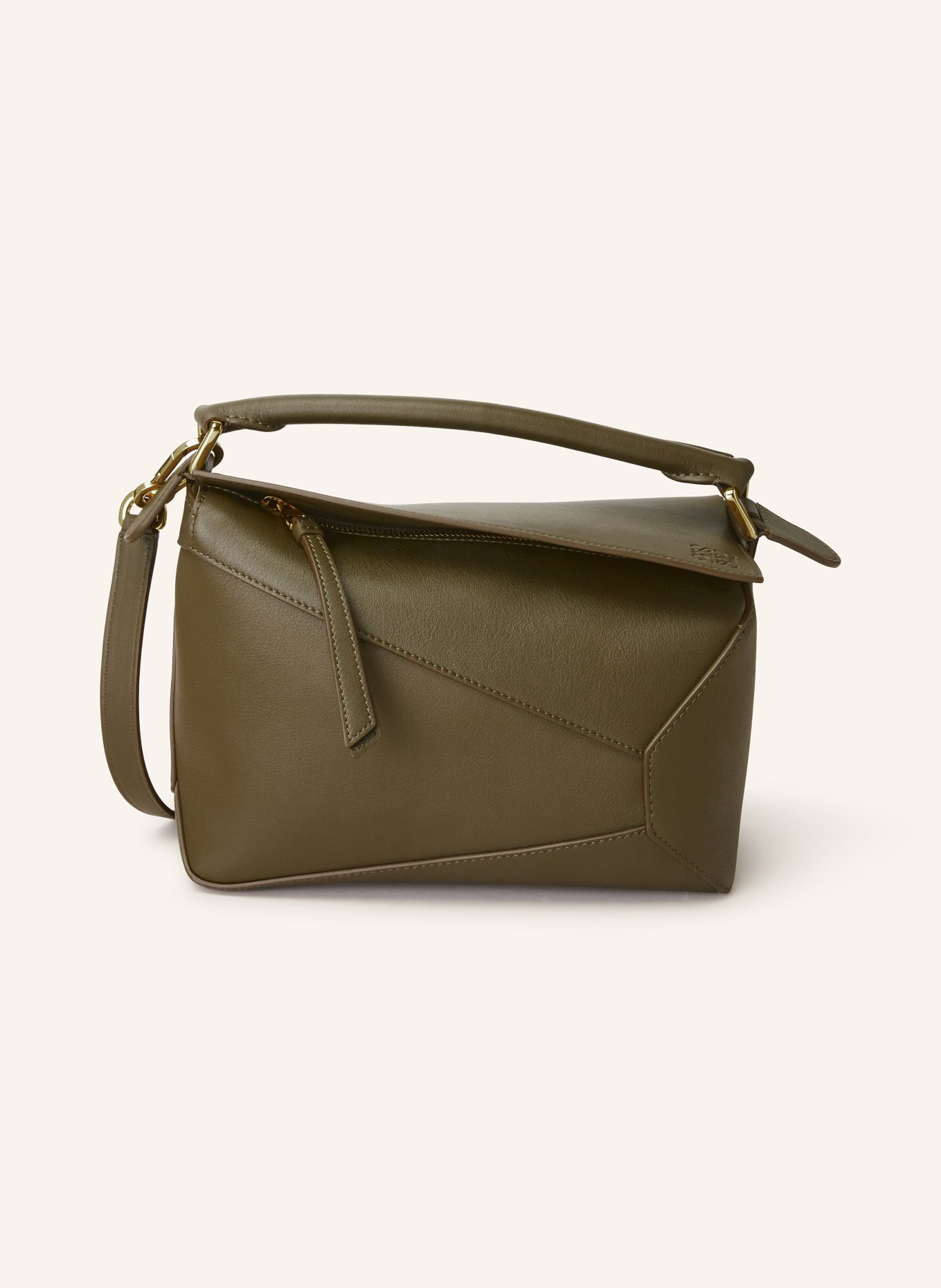 LOEWE Torebka PUZZLE SMALL: KHAKI