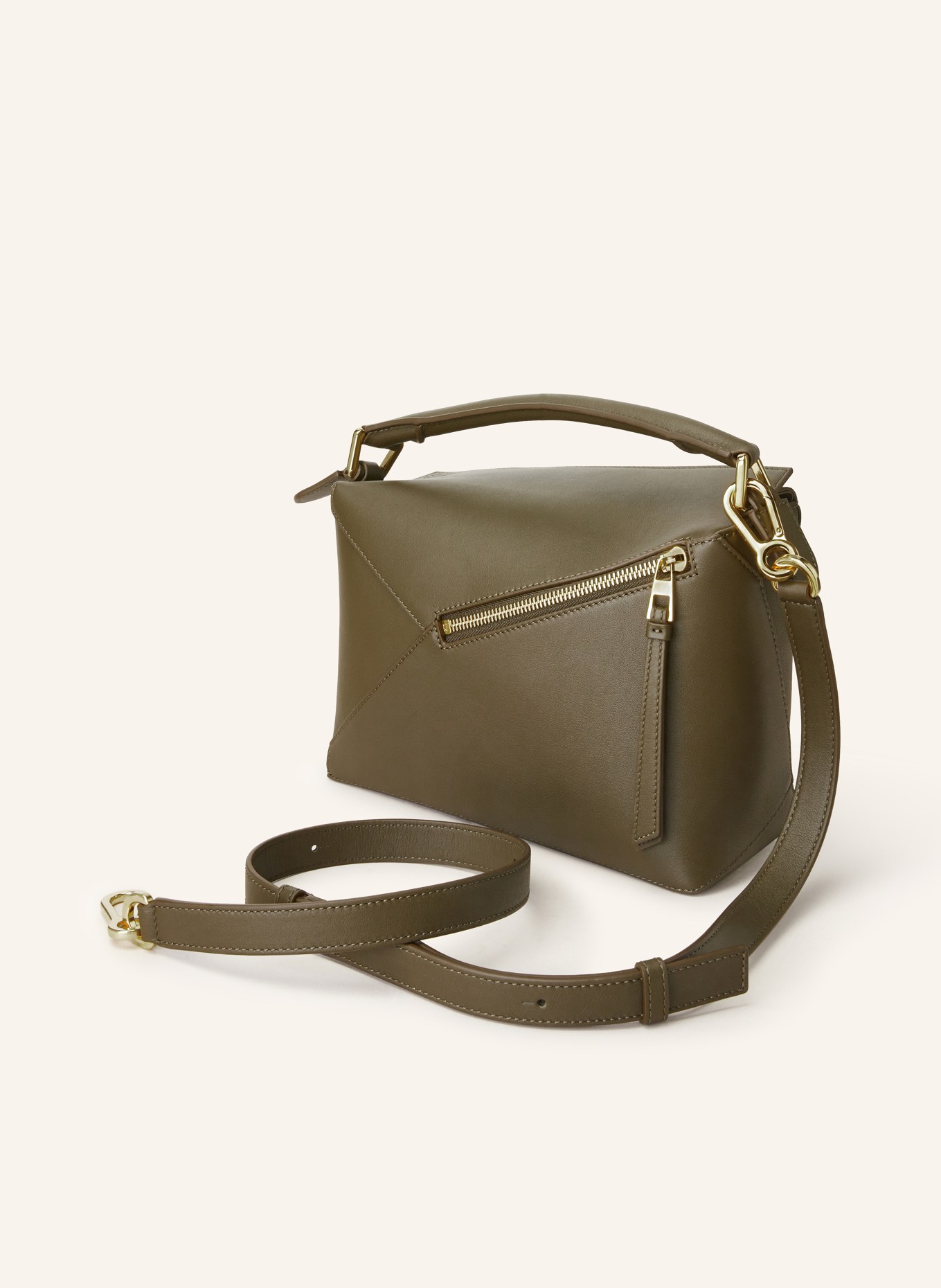 LOEWE Torebka PUZZLE SMALL: KHAKI